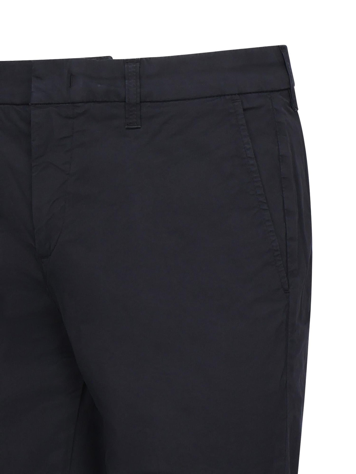 Pantalone capri in popeline di cotone