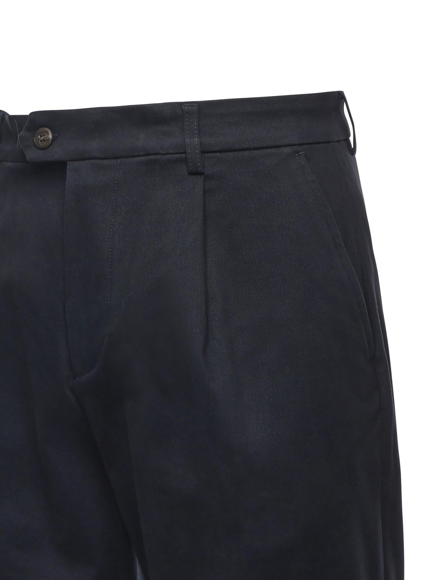 Pantalone in cotone e cashmere