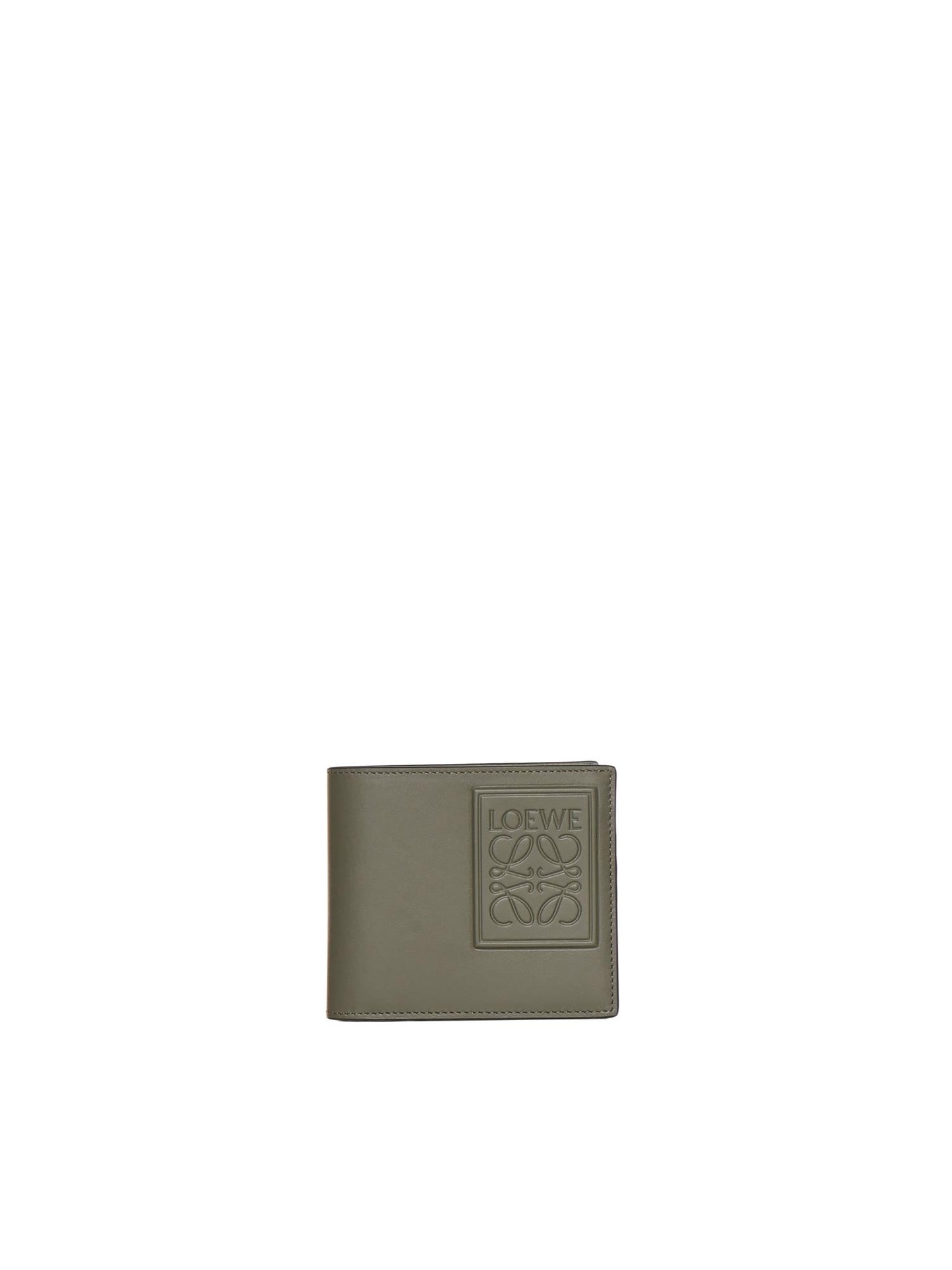 Portafoglio bifold in pelle di vitello