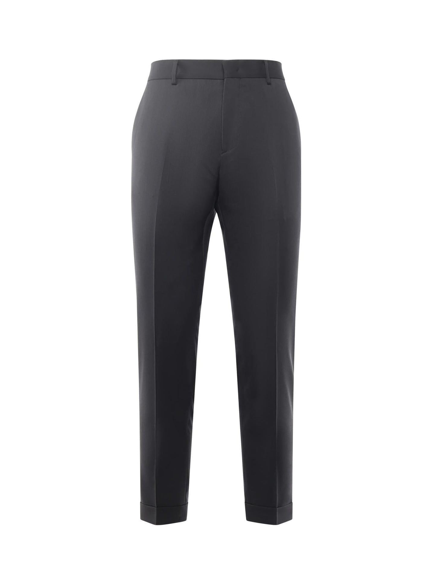 Pantaloni sartoriali in gabardine di misto lana