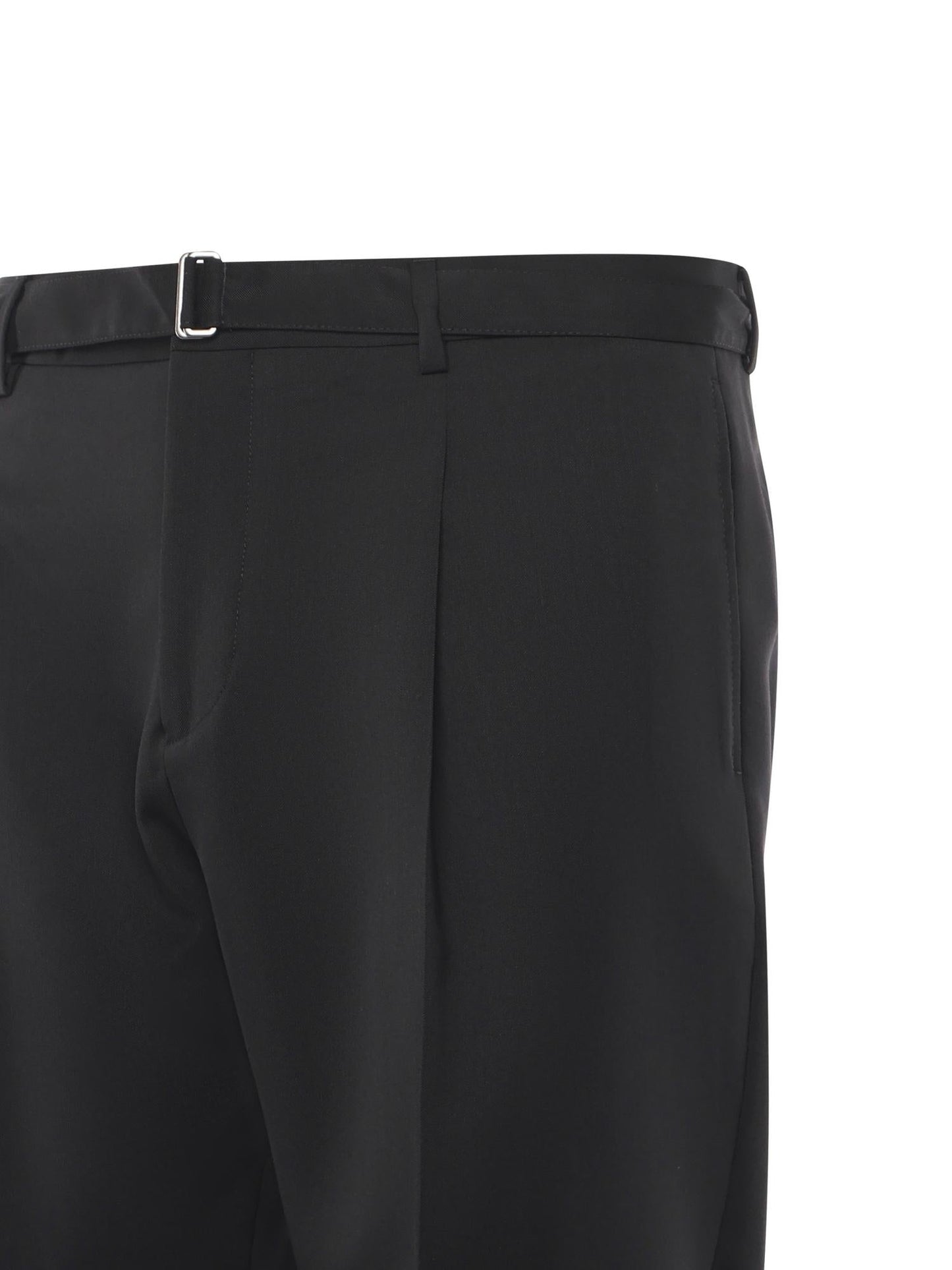 Pantalone Andy in misto lana