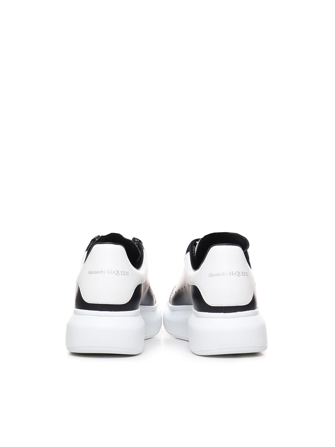 Sneakers oversize in pelle