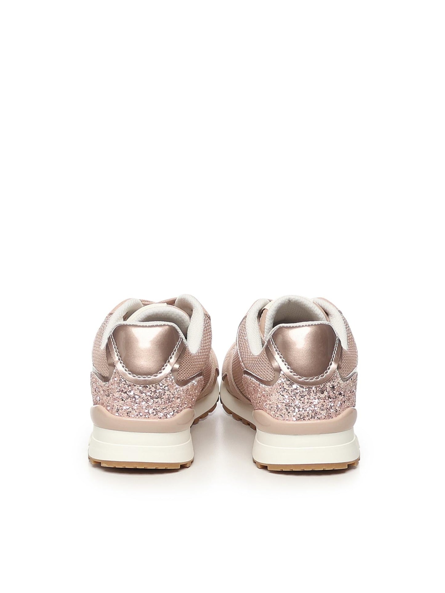 Sneakers glitter e mesh