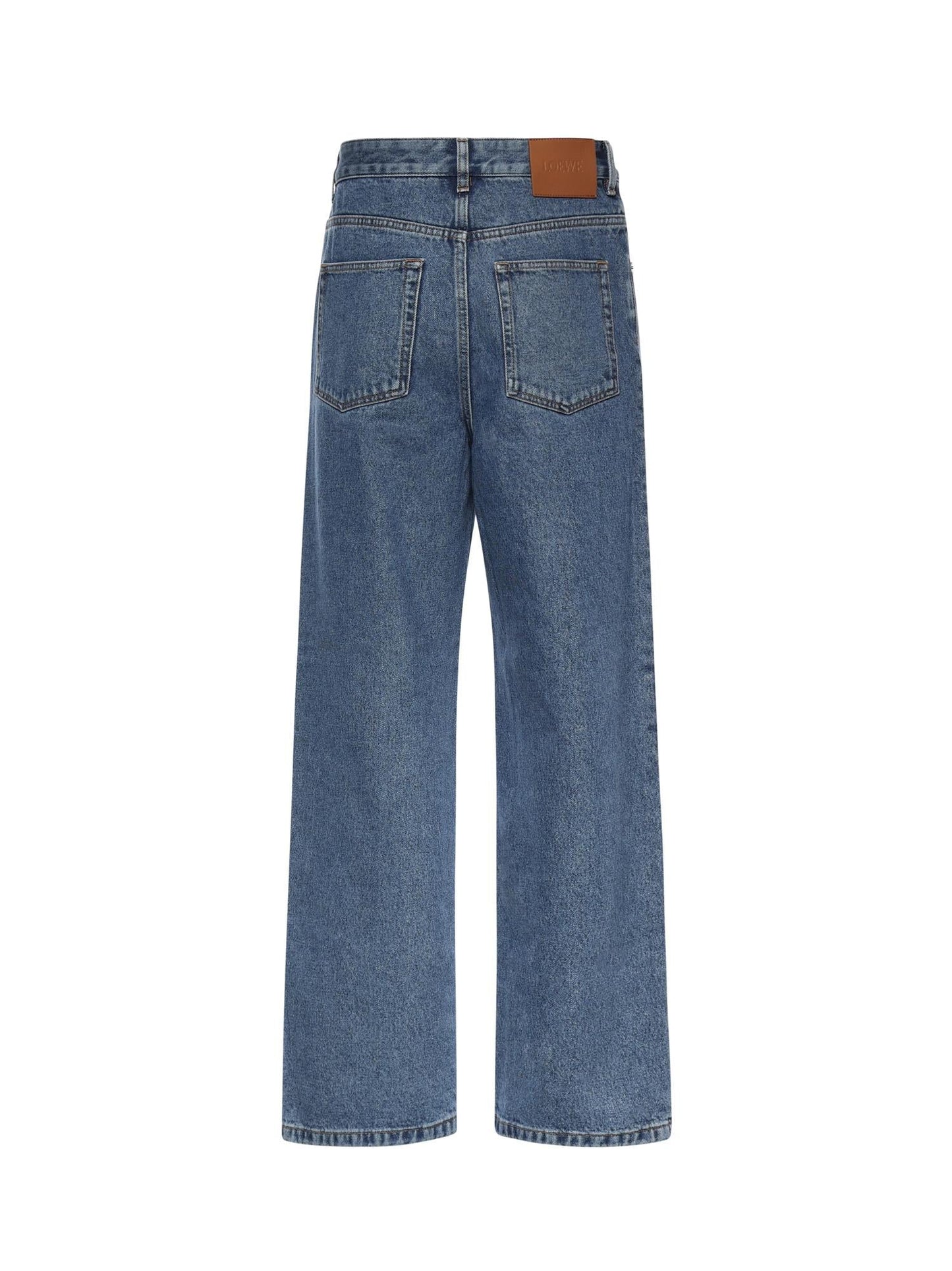 Jeans Anagram in denim