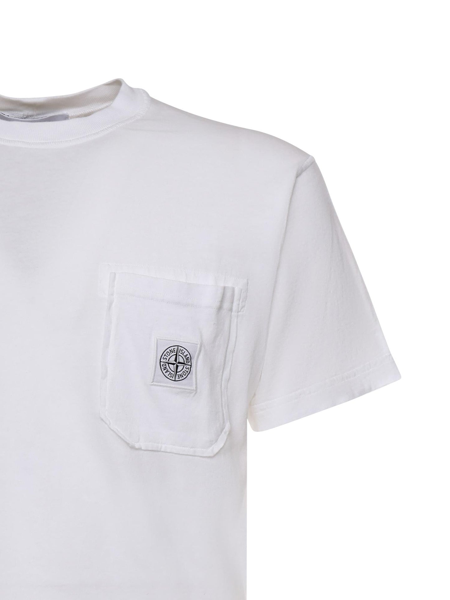T-shirt con patch Compass
