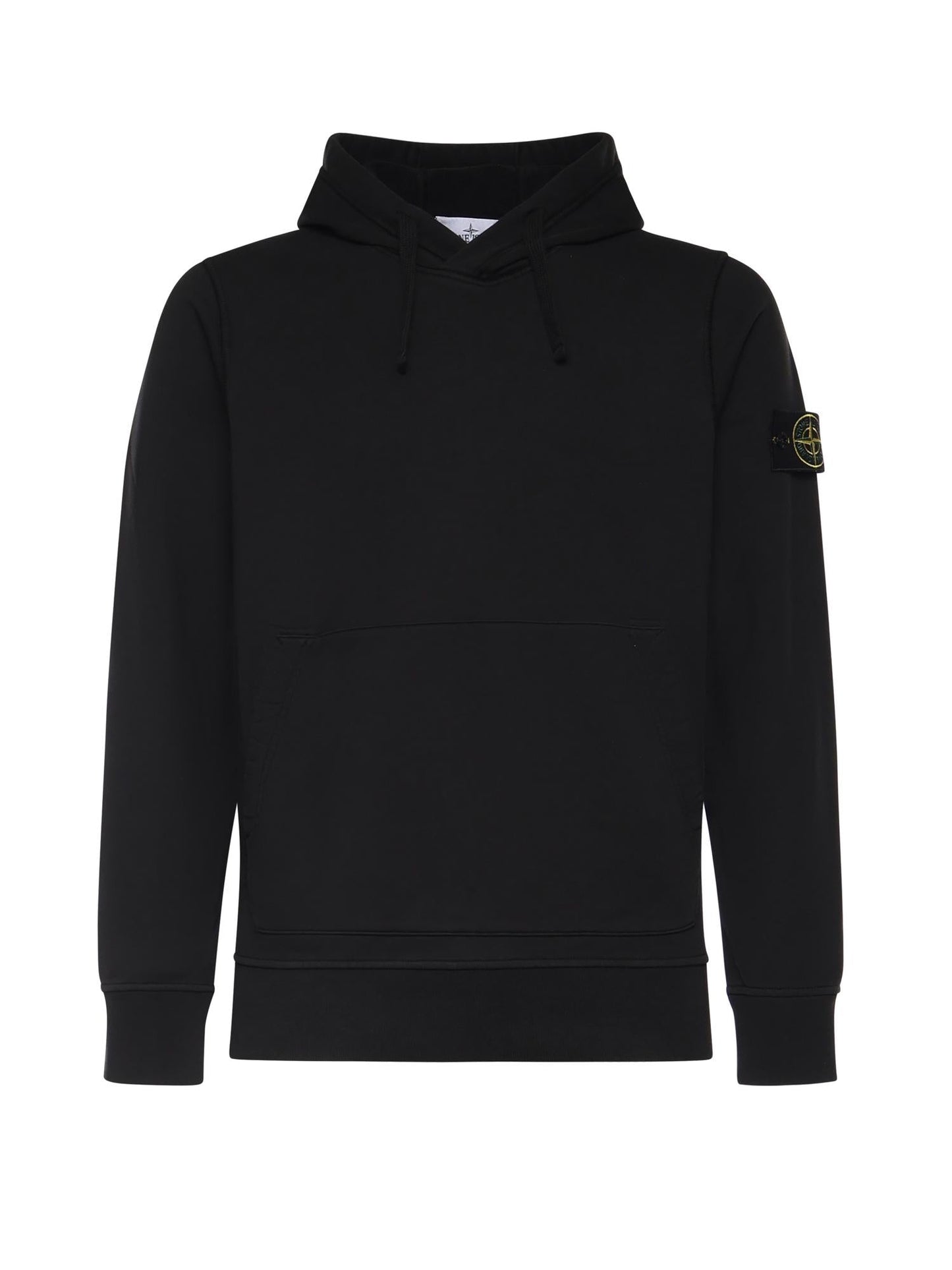 Felpa con logo in cotone