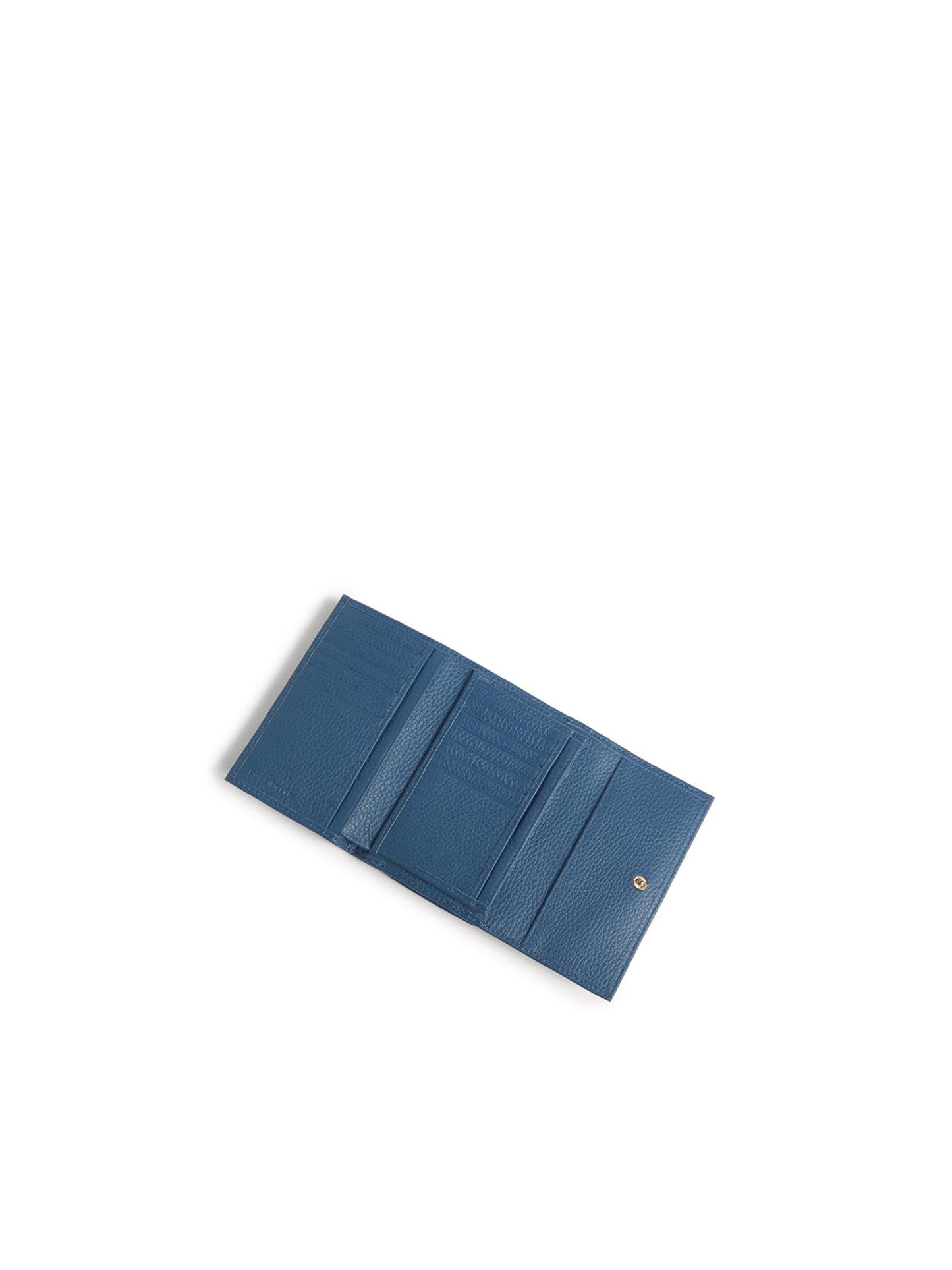 Portafoglio Metallic medium in pelle