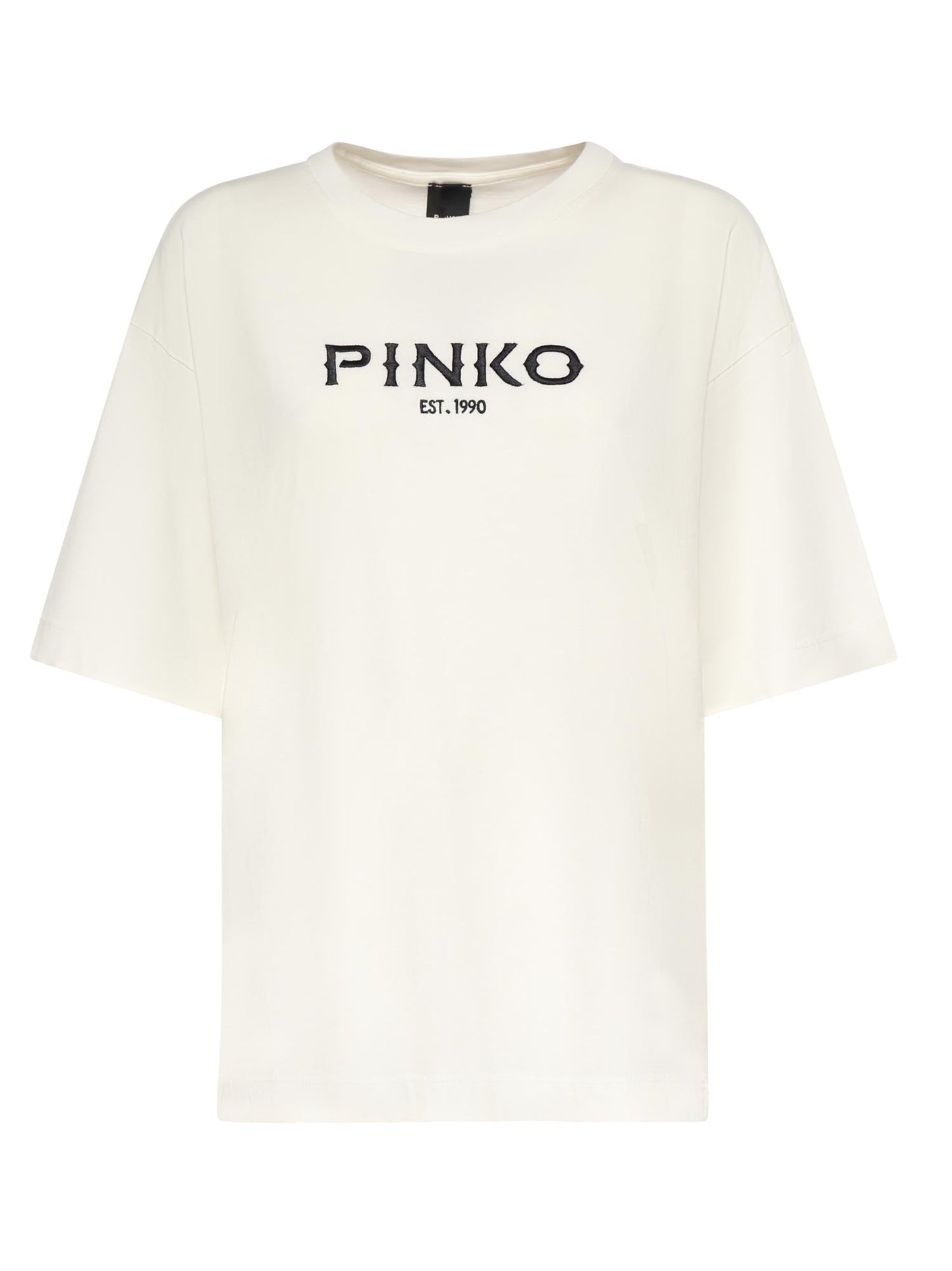 T-shirt in jersey con logo