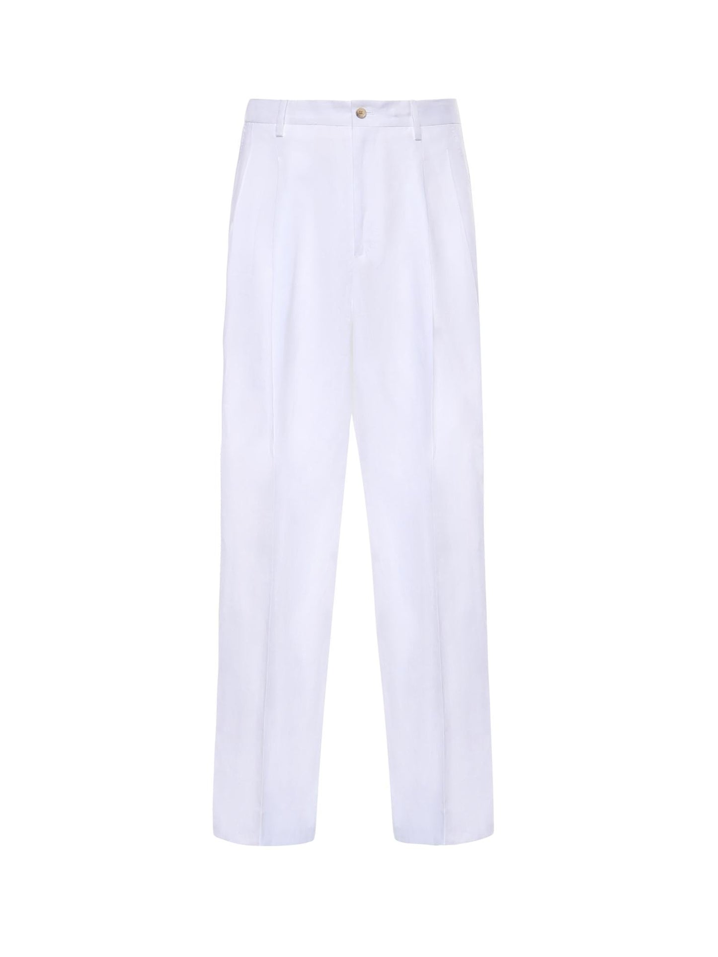 Pantaloni in tela di lino