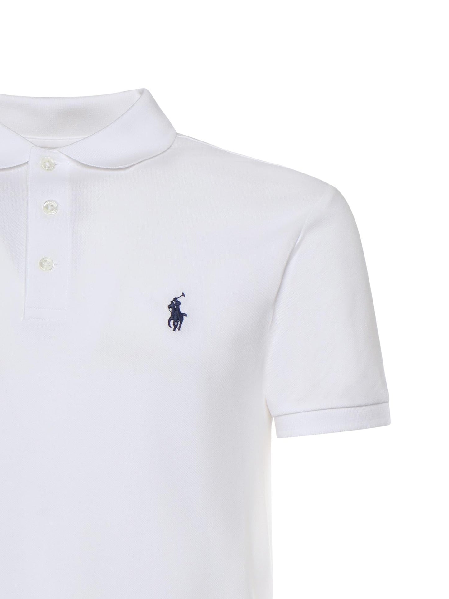 Polo in cotone con logo
