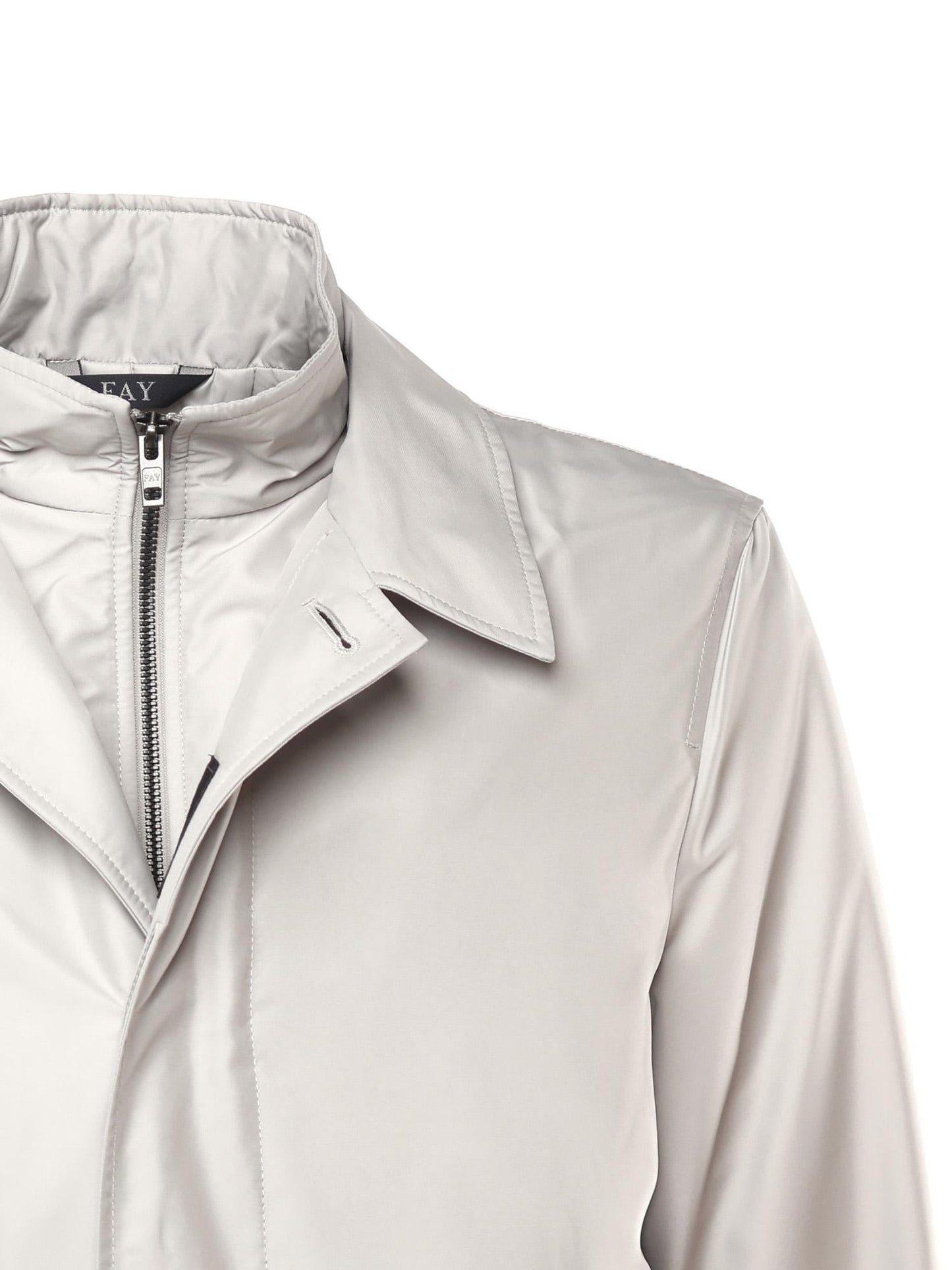 Morning coat in popeline tecnico