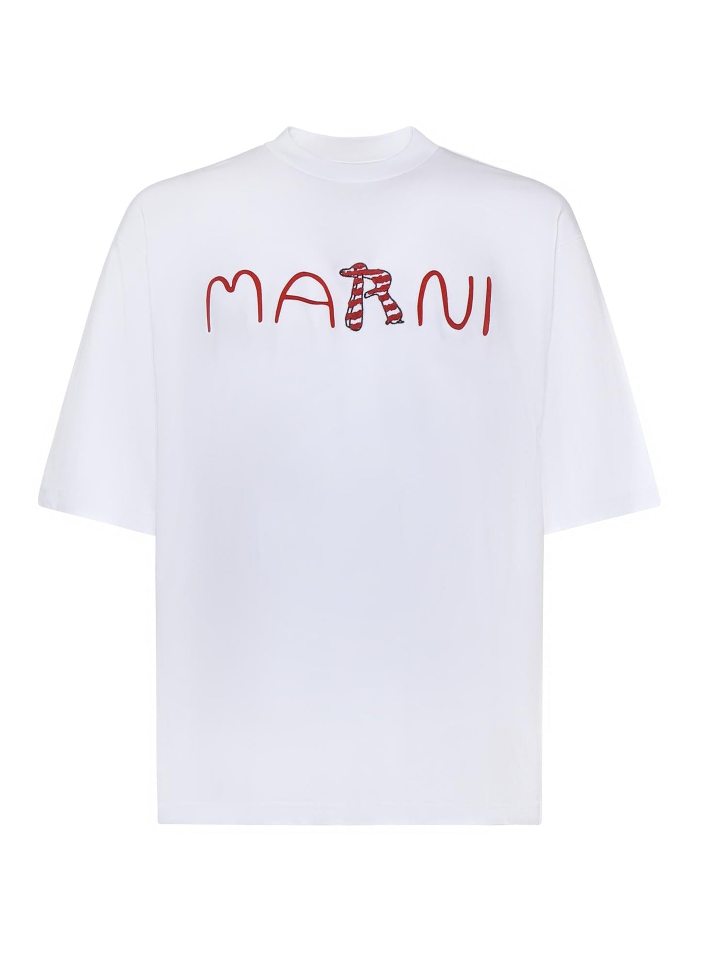 T-shirt in cotone con logo