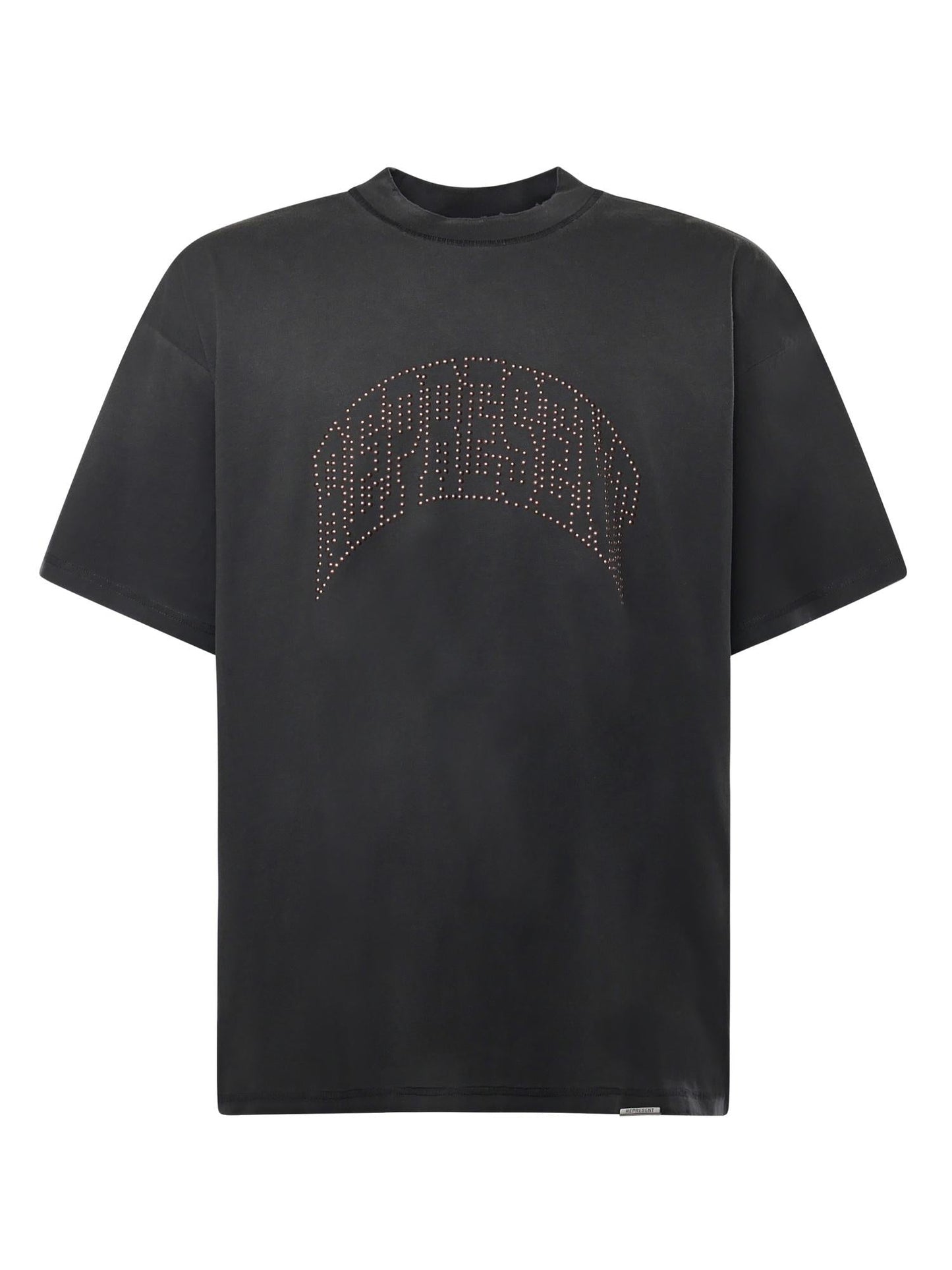 T-shirt Embellished in cotone