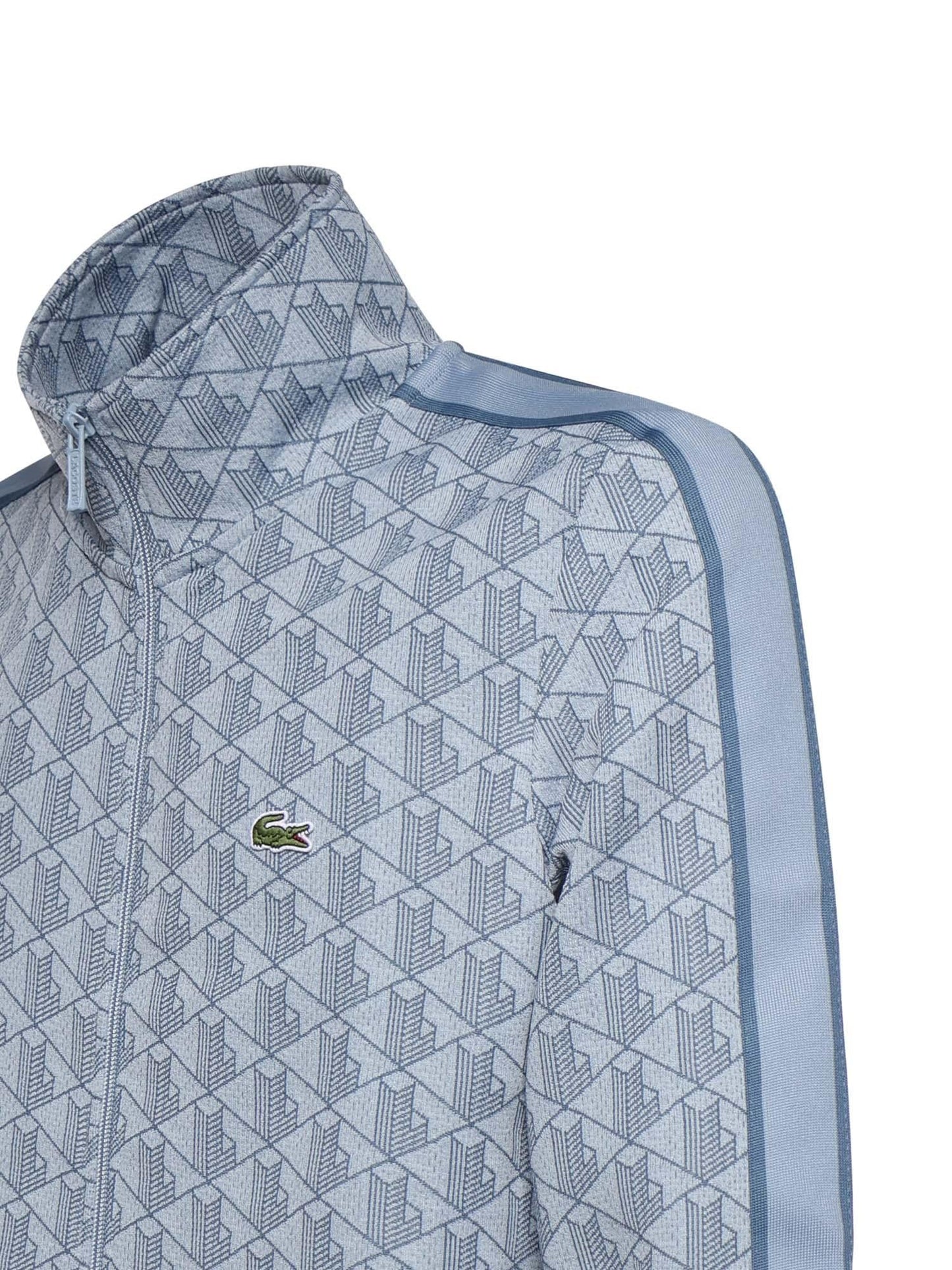 Giacca in jacquard con monogramma
