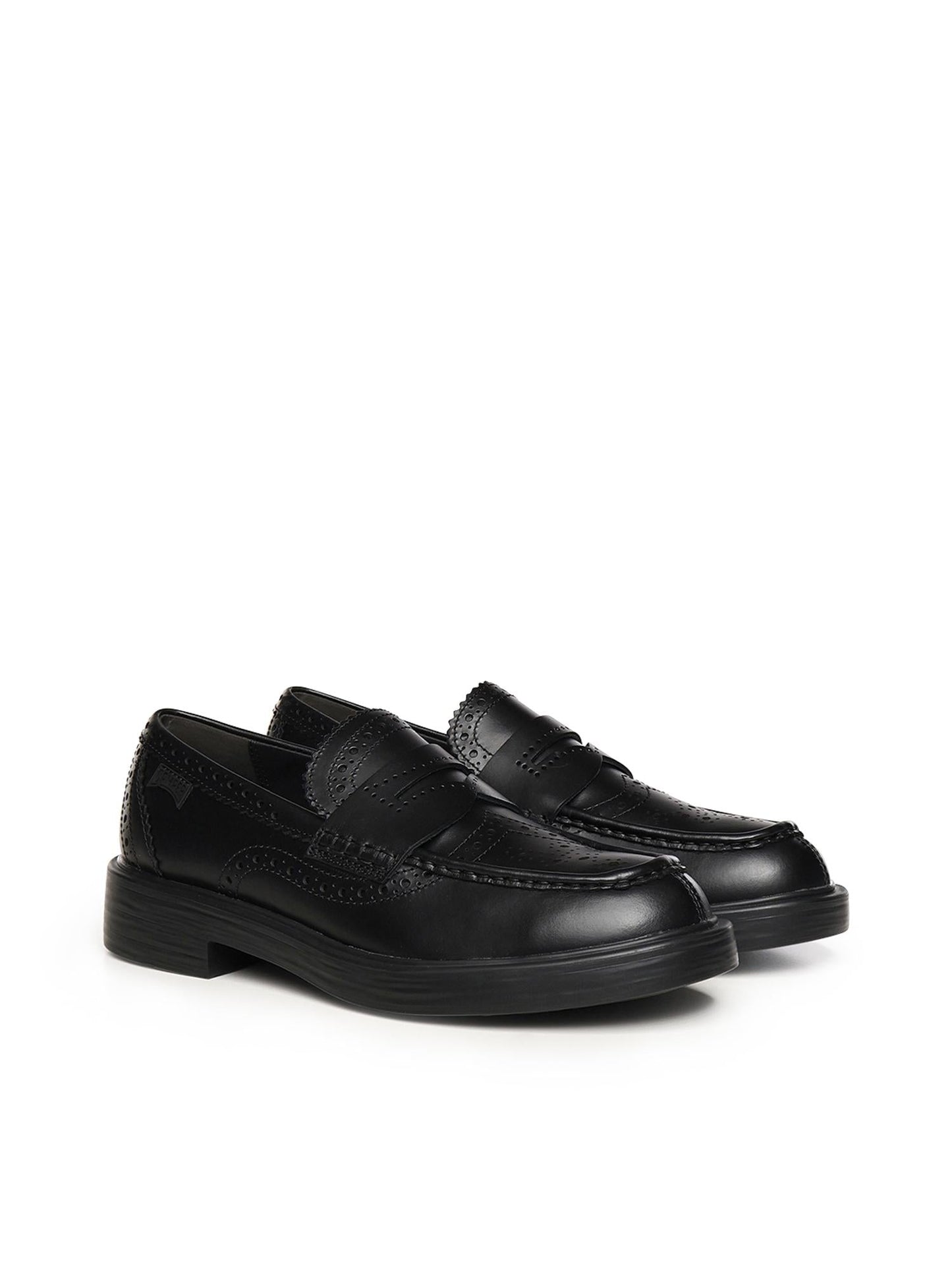 Mocassini Twins in pelle