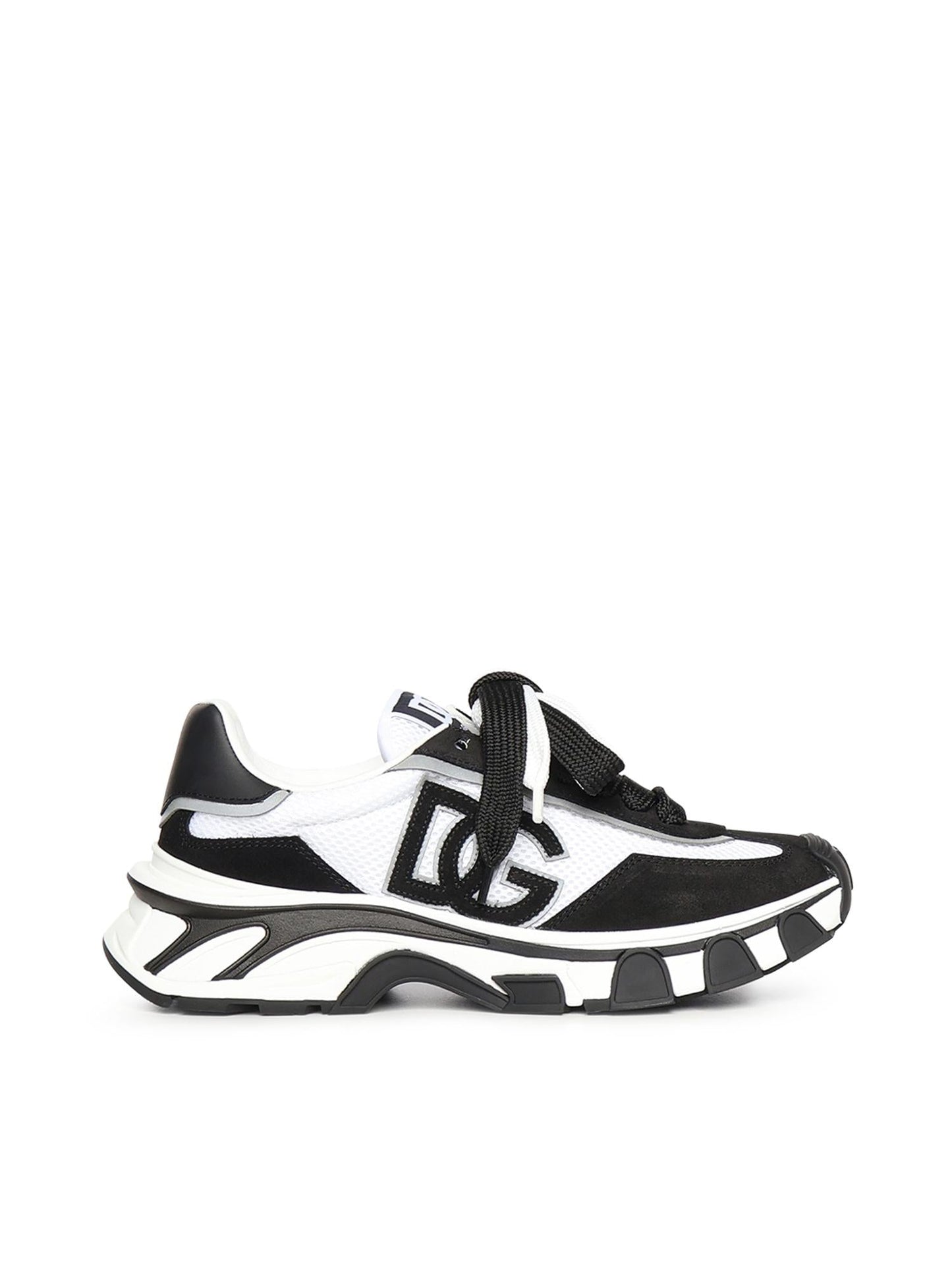 Sneaker DG Country Road in pelle e tessuto