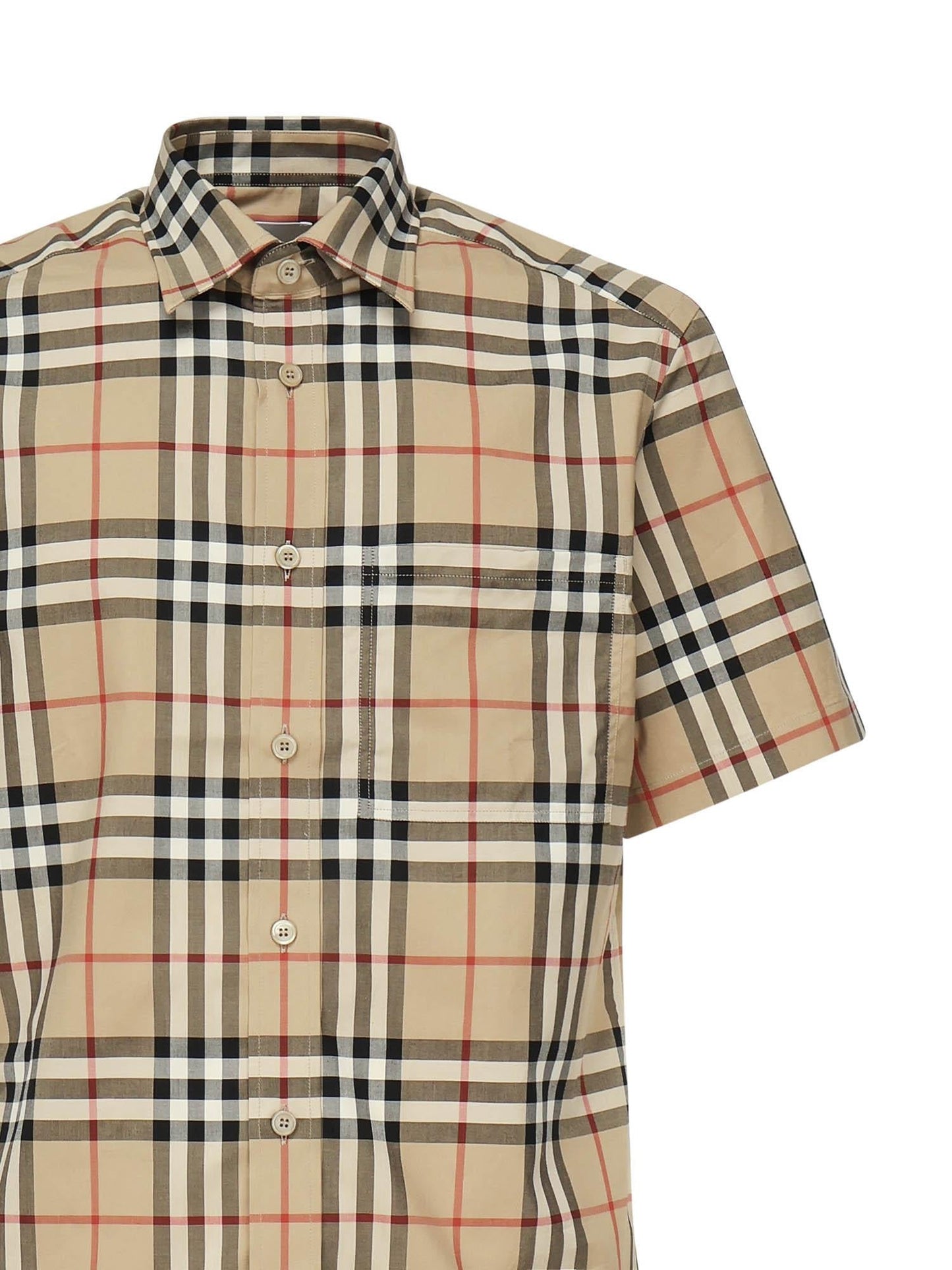 Camicia Check in cotone