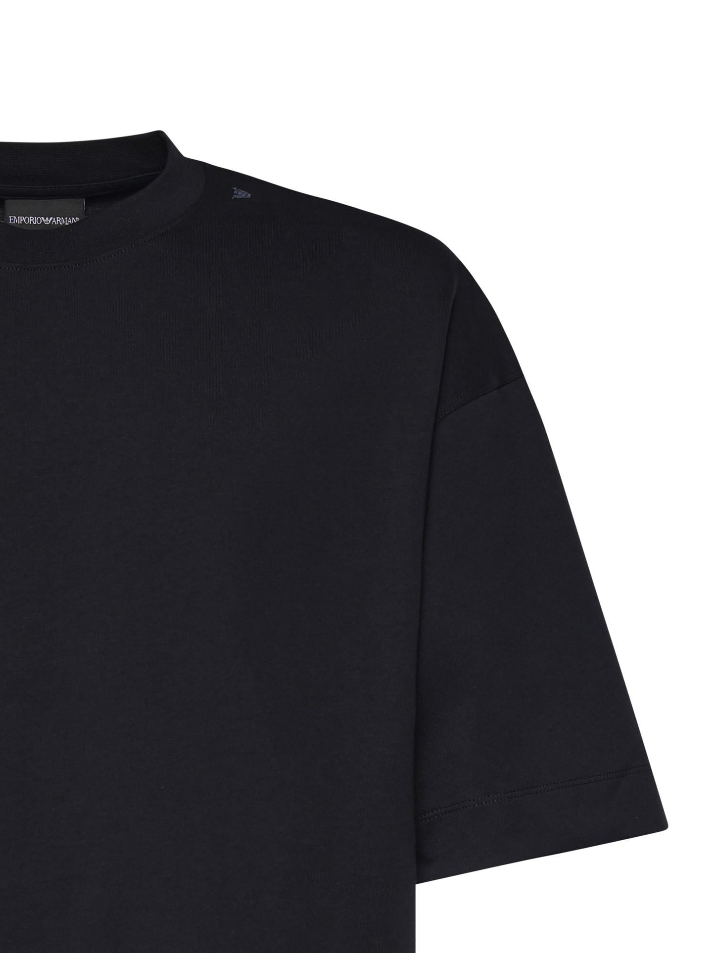 T-shirt in jersey con logo