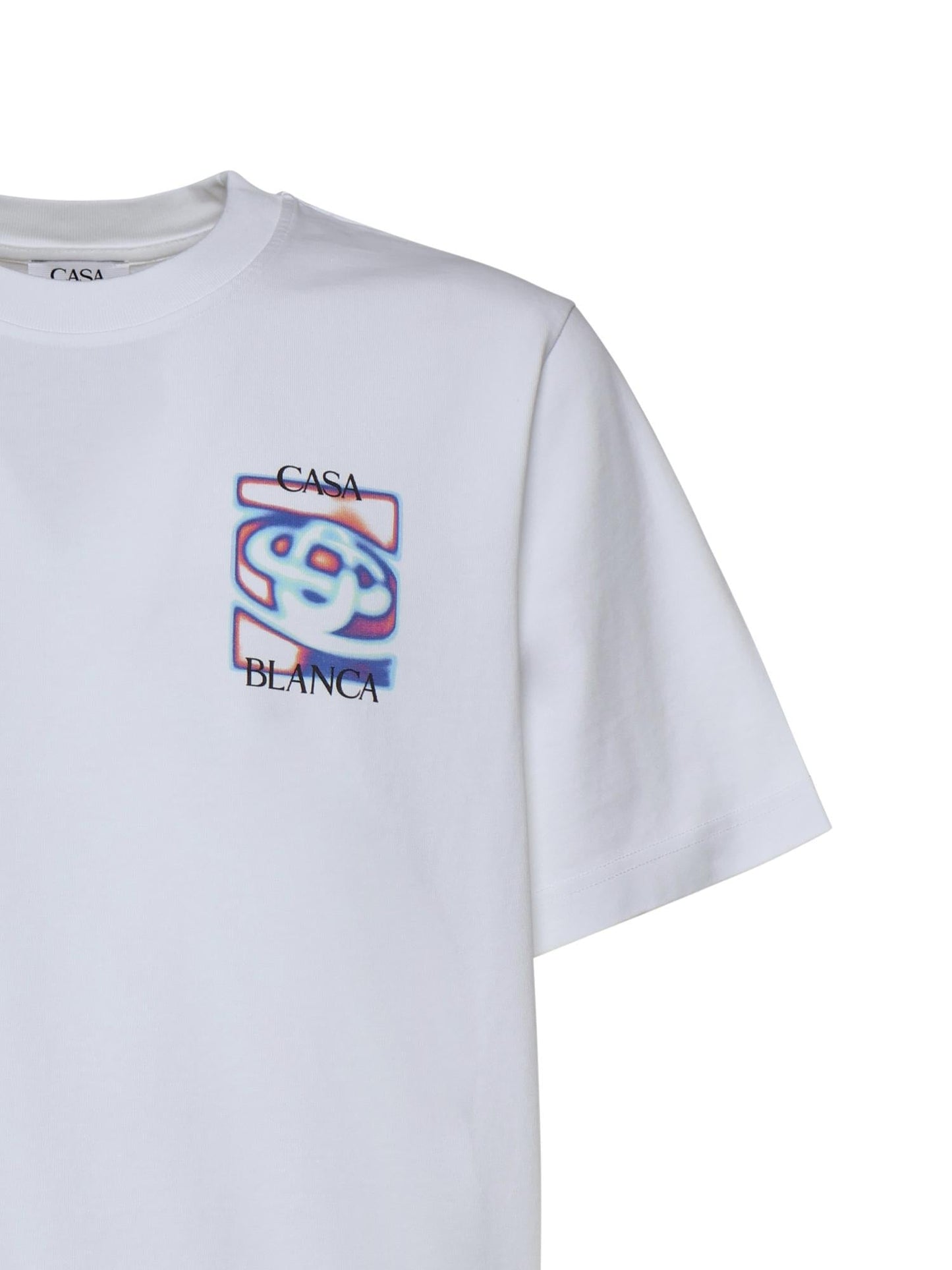 T-shirt con stampa in cotone