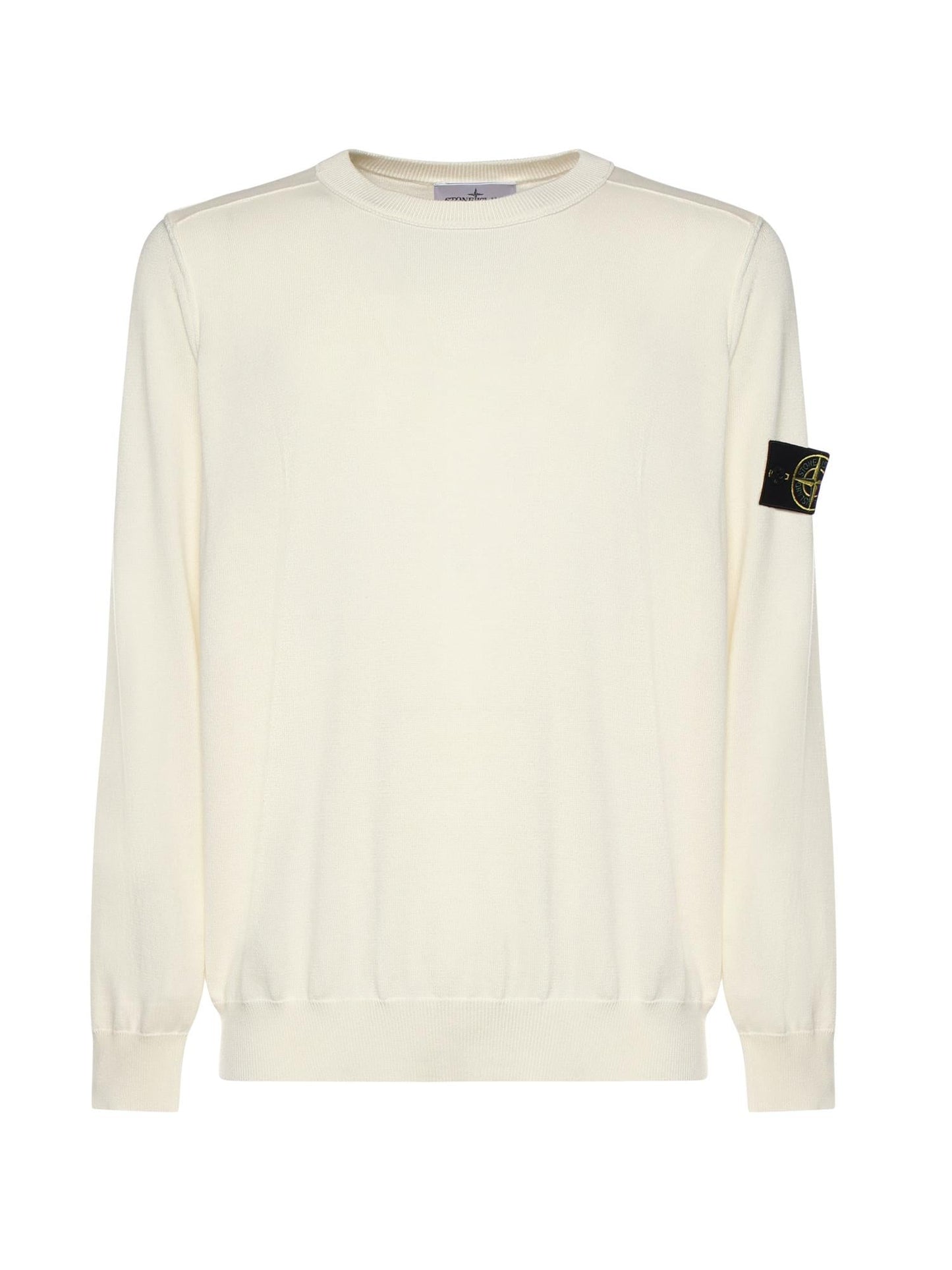 Maglione in cotone con logo
