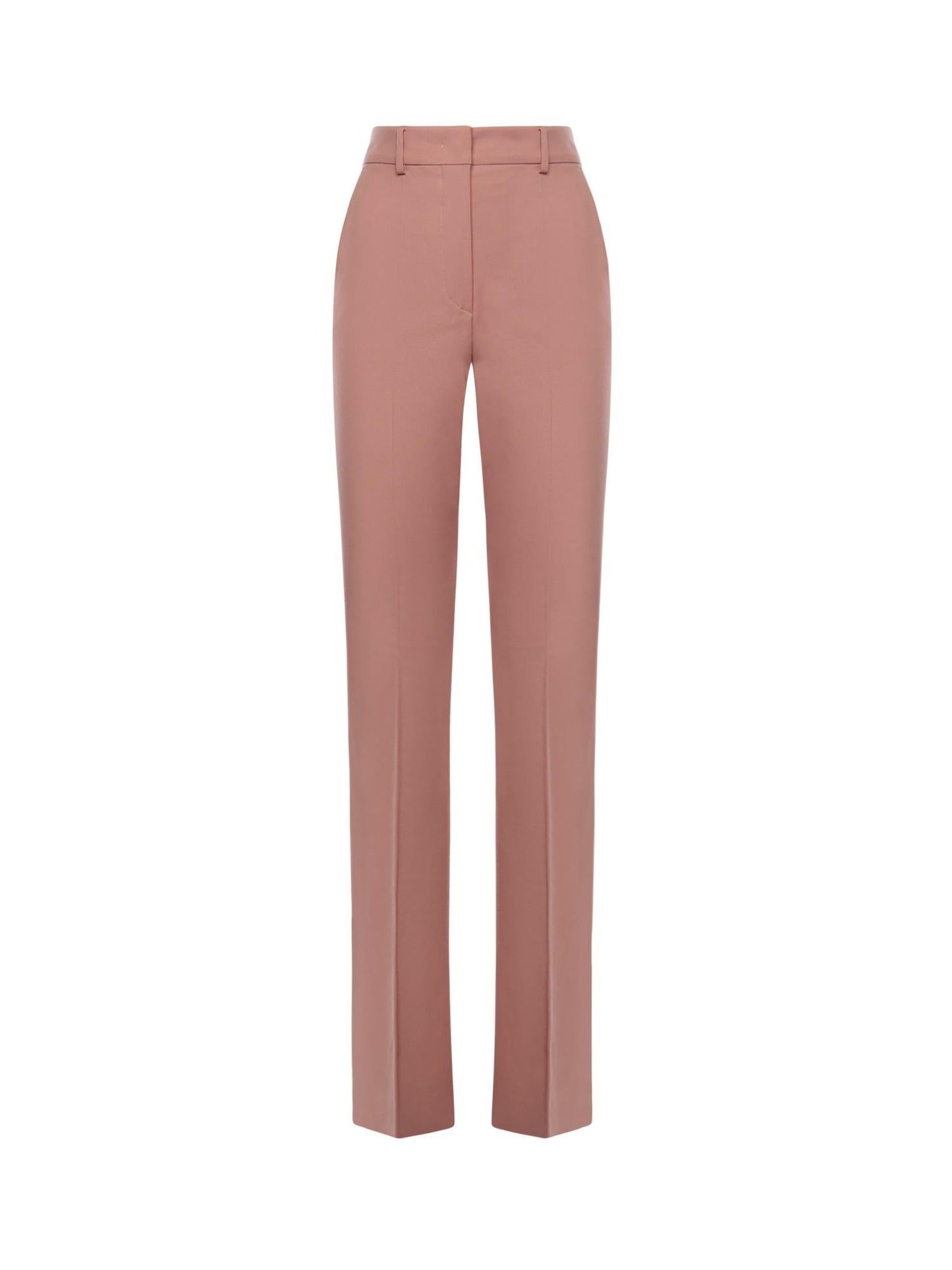 Pantalone flare in saglia di lana