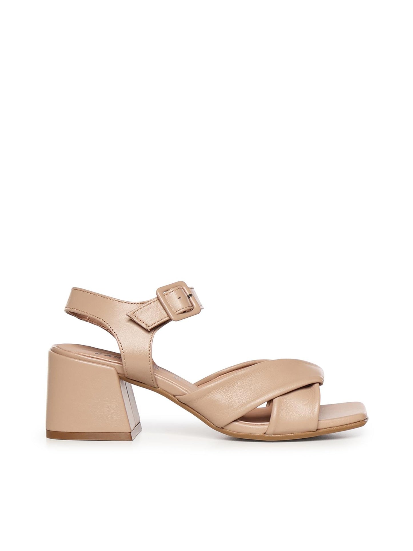 Sandali New Carry Cross in pelle