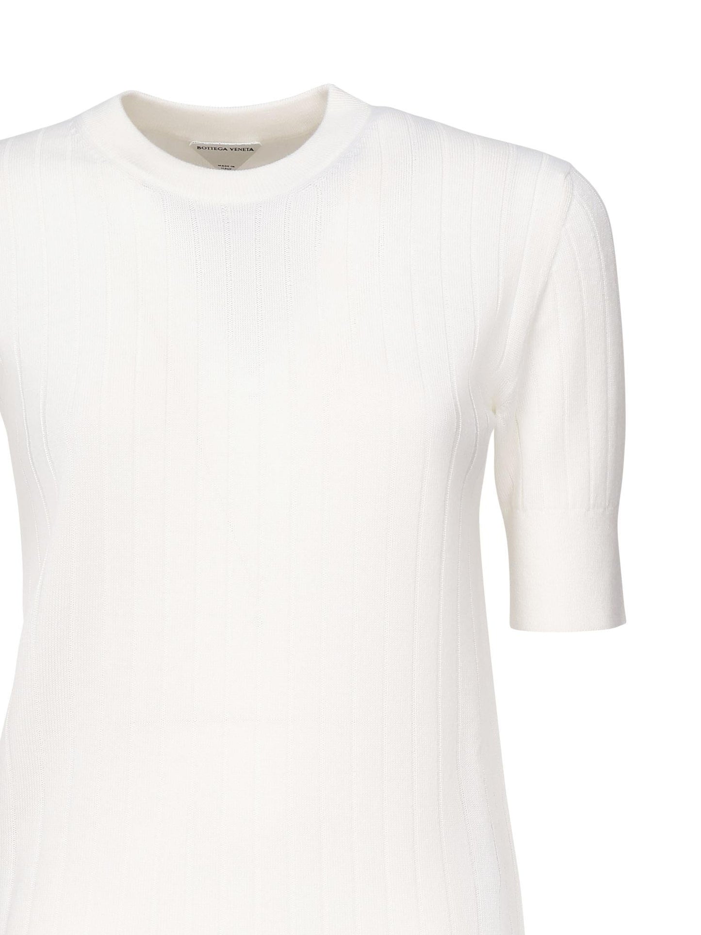 Maglia in lana a coste