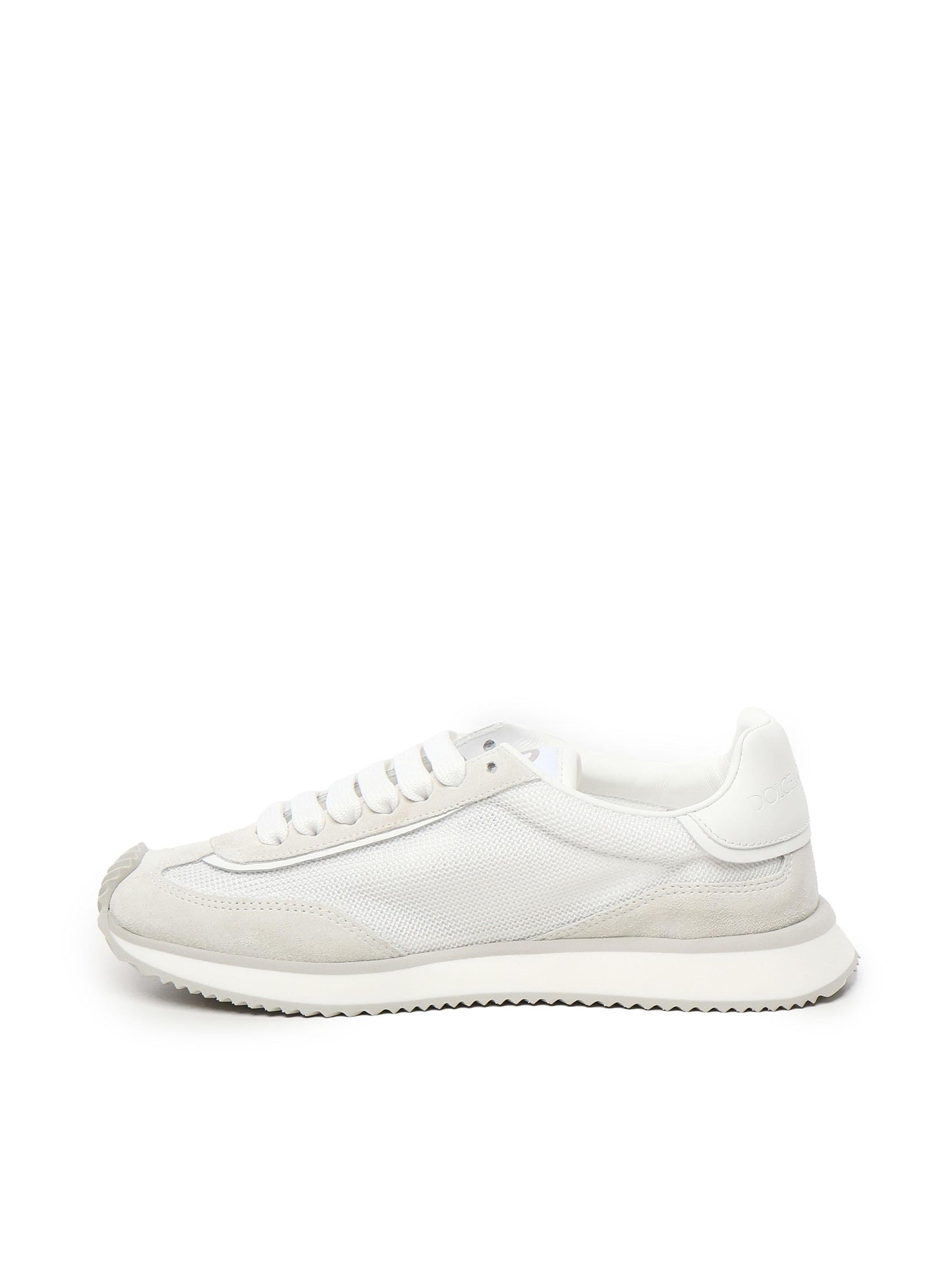 Sneaker DG cushion in mix materiali