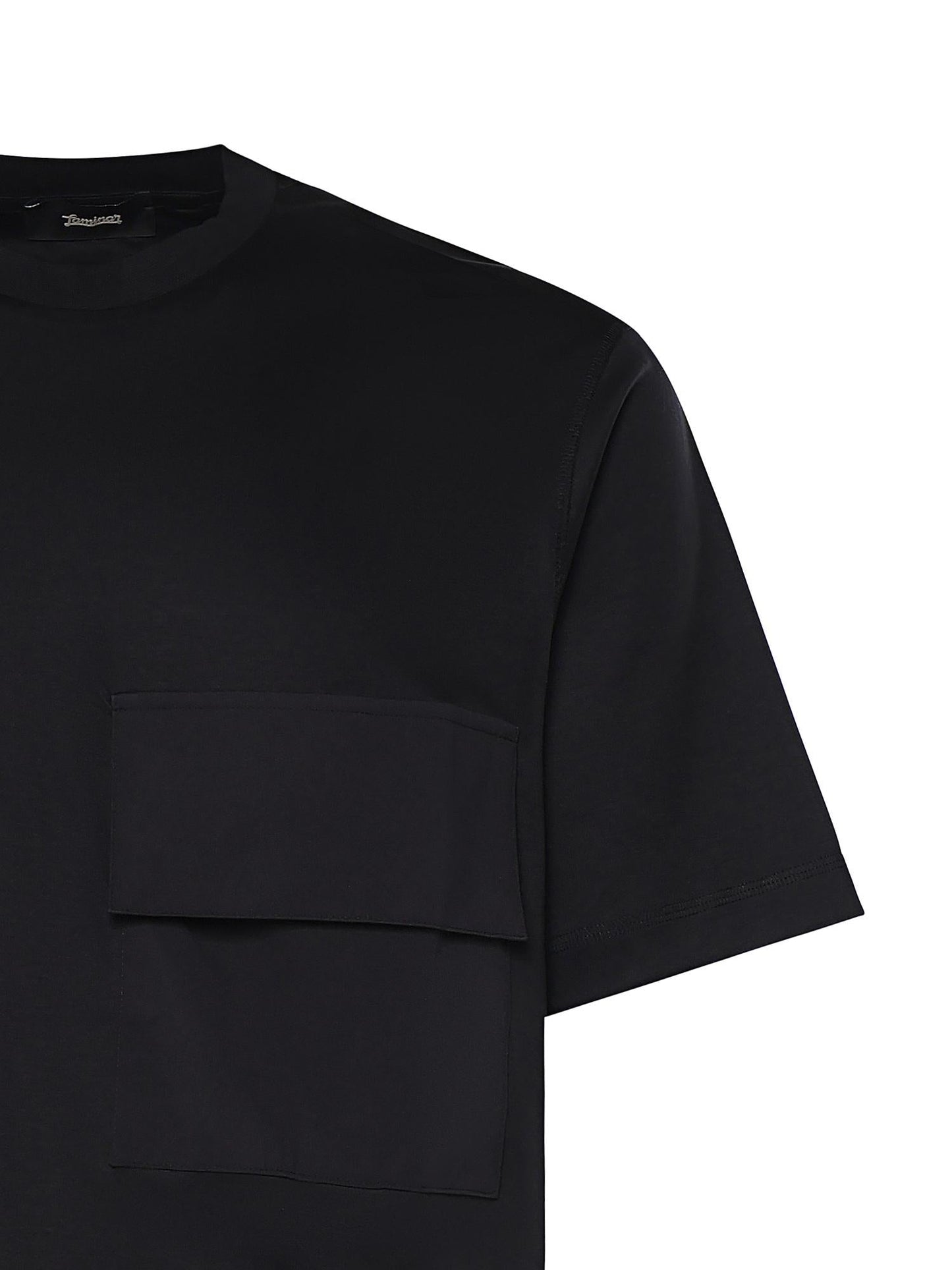 T-shirt in cotone con taschino