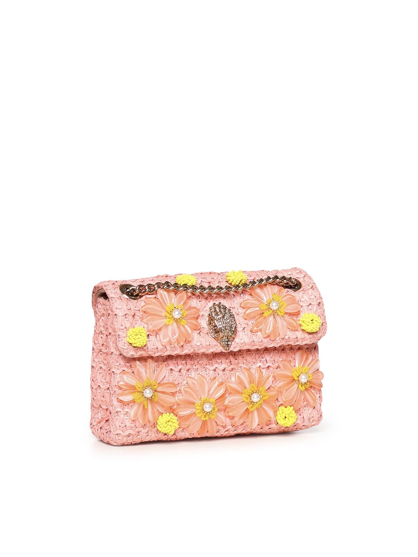 Mini bag Kensington in rafia