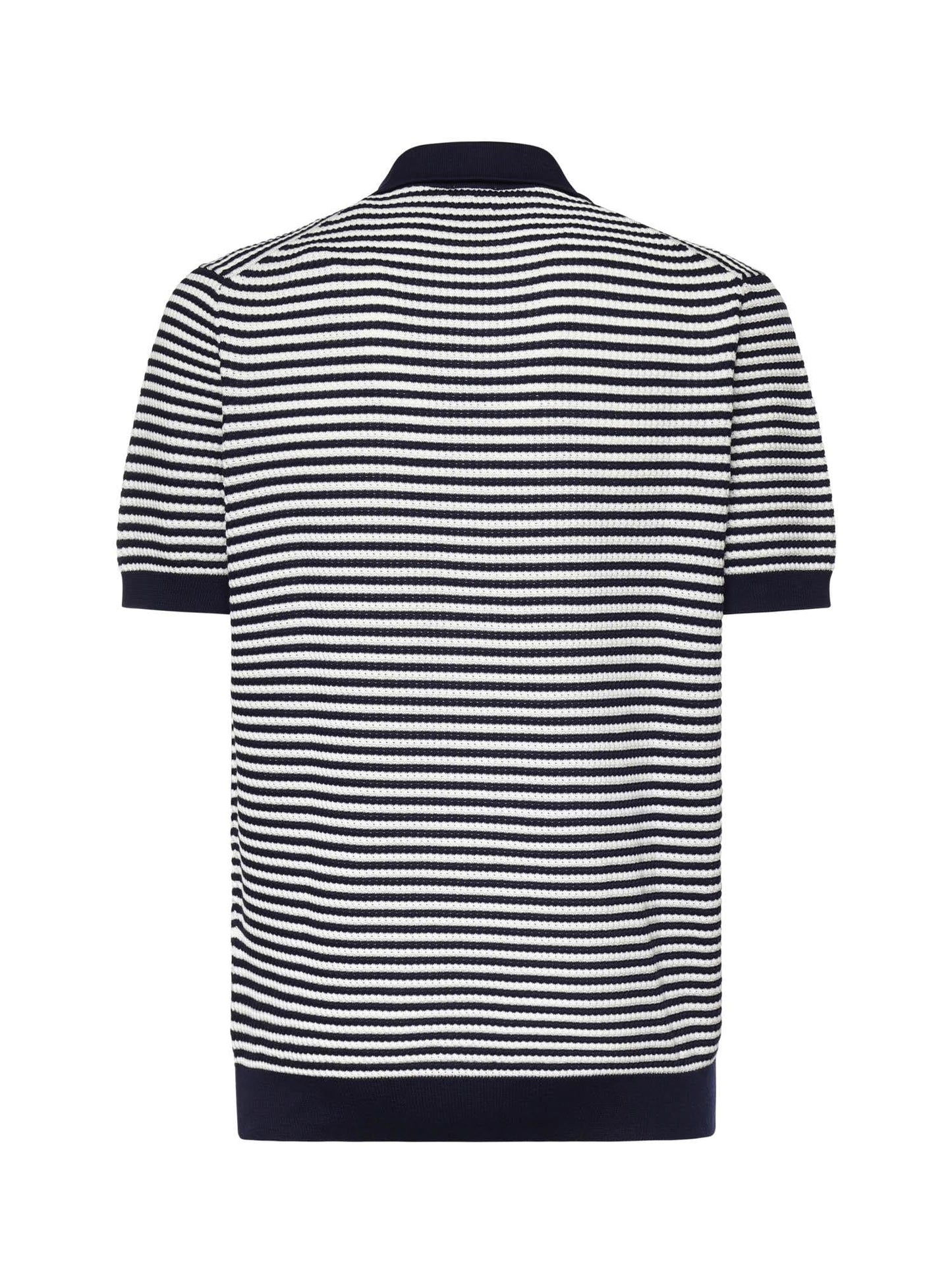 Polo a righe in cotone