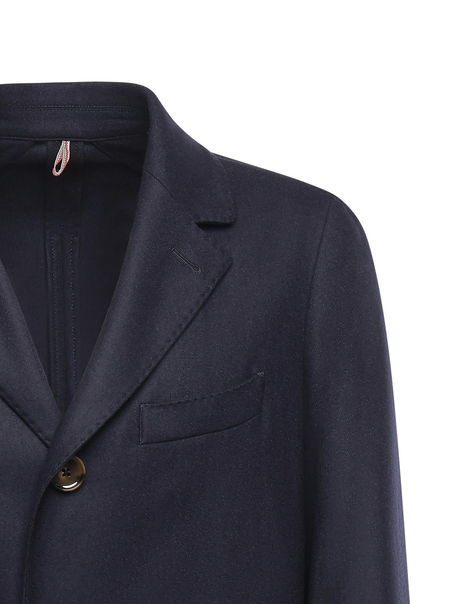 Cappotto monopetto in misto lana