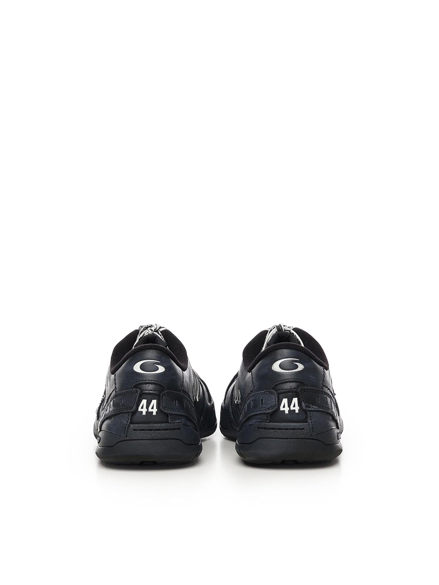 Sneaker Hamptons Worn-Out in pelle
