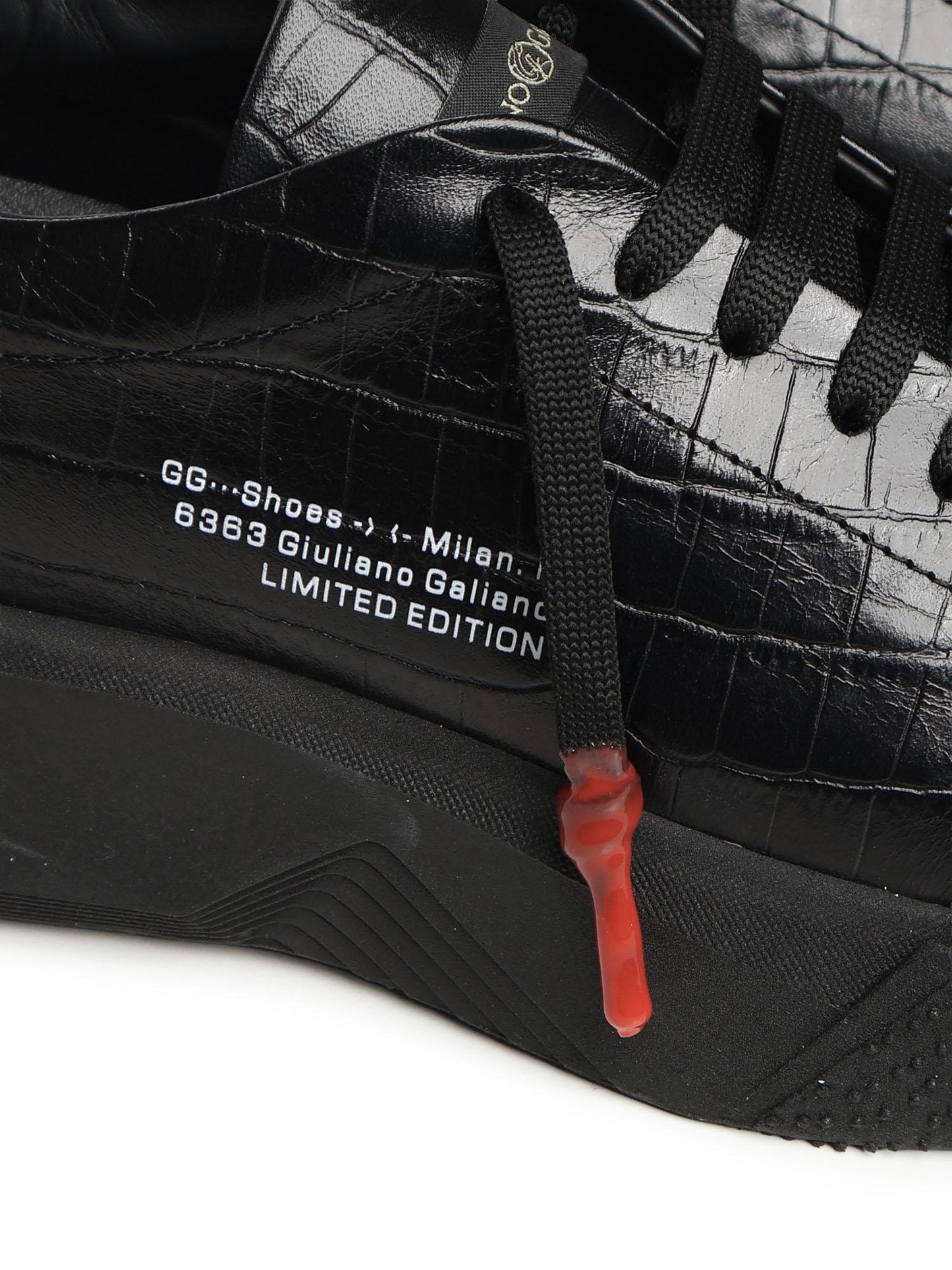 Sneaker Nemesis 2 Triple in pelle