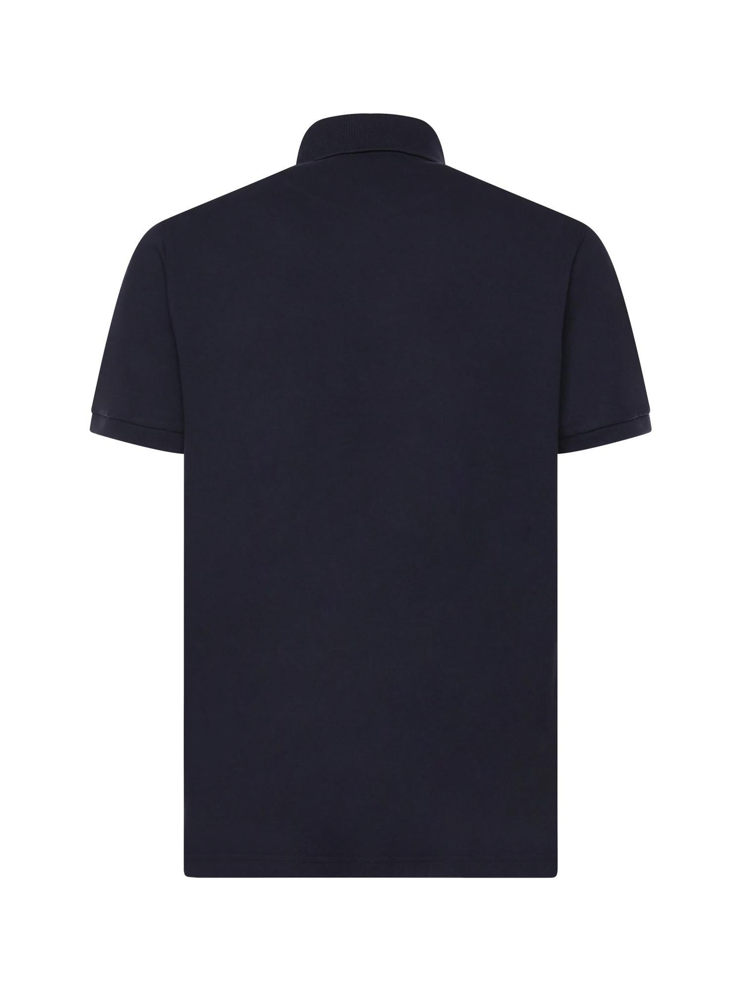 Polo in piquet di cotone con logo