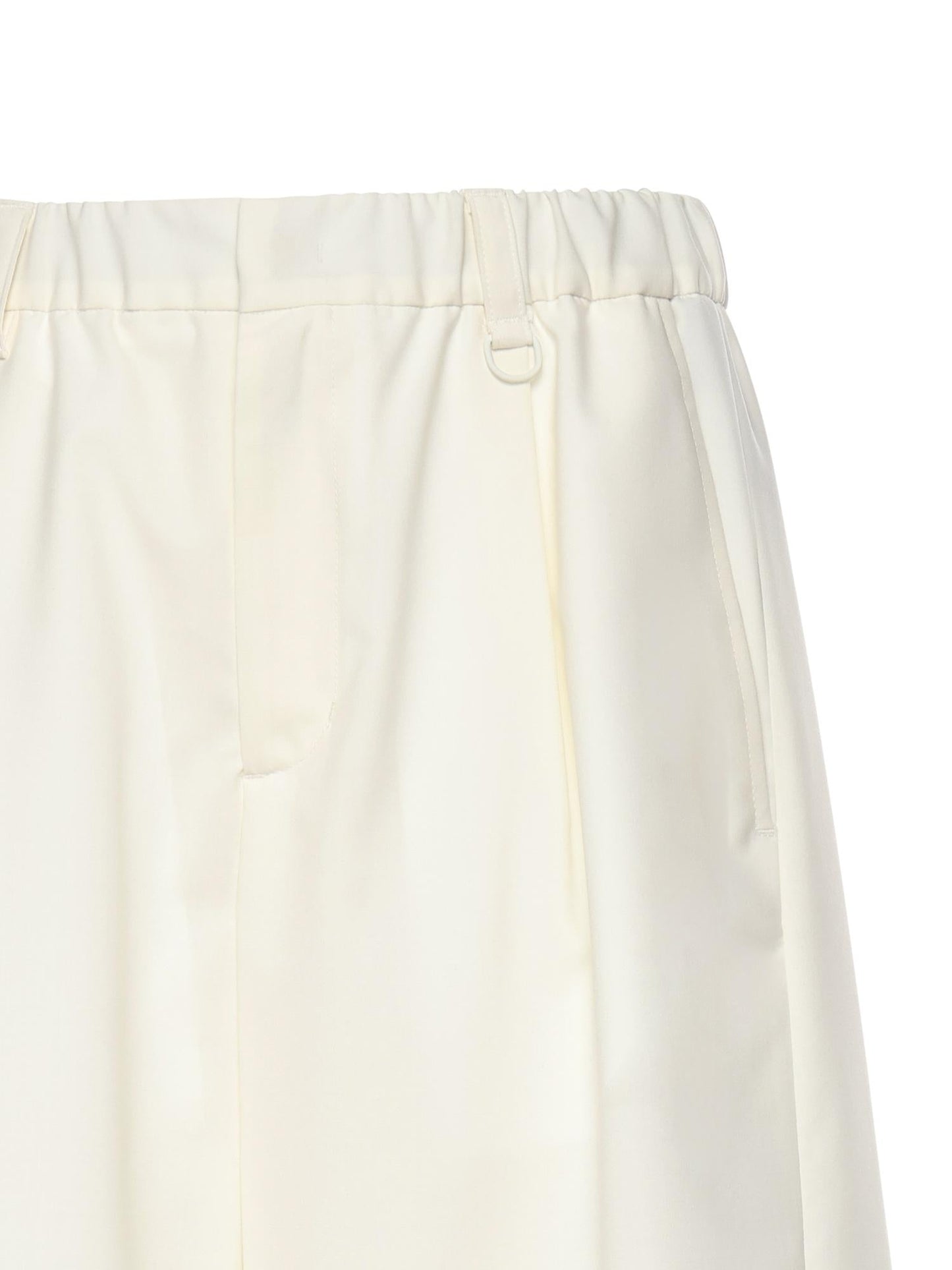 Shorts in wool touch