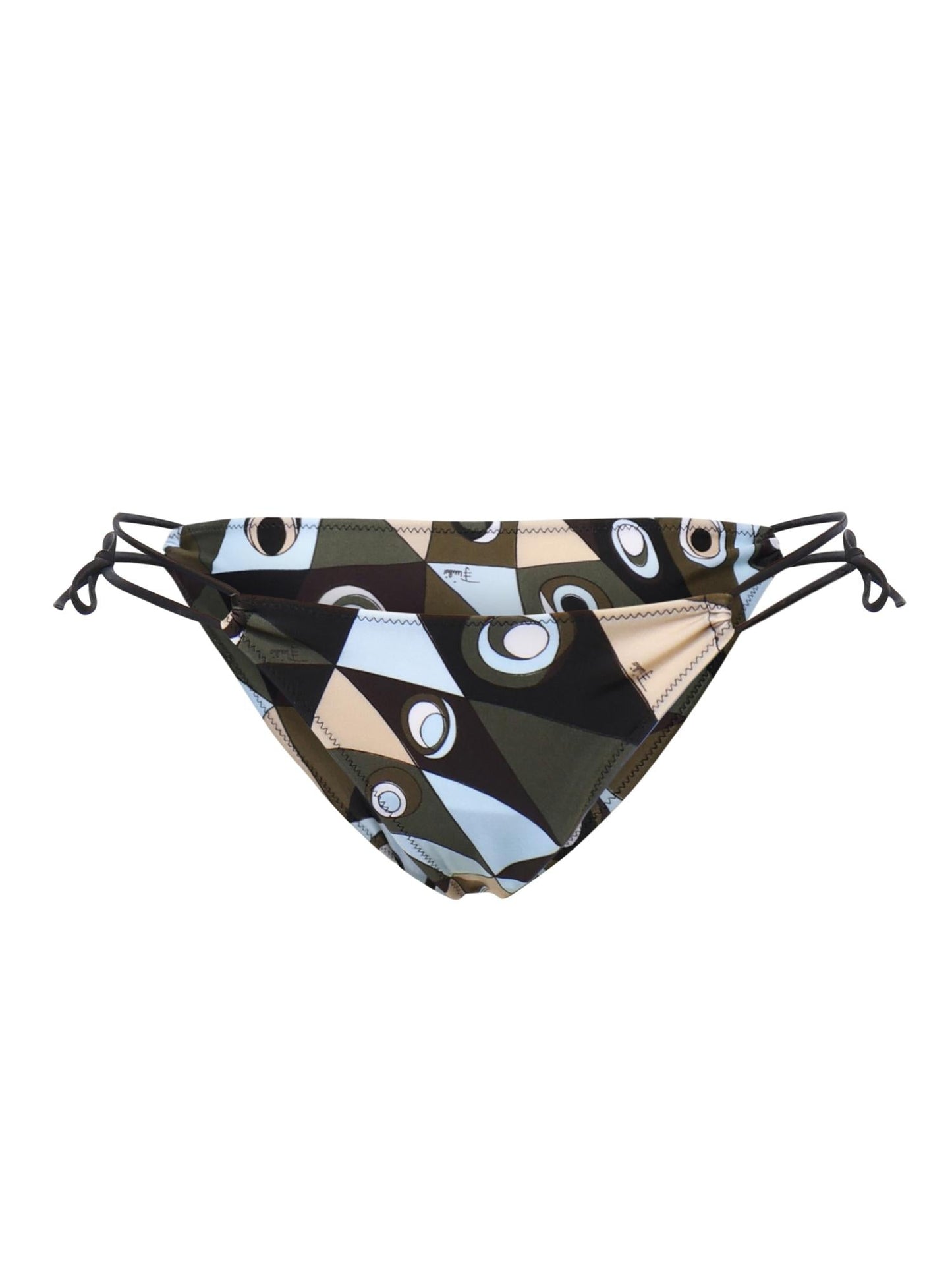 Slip bikini stampa Occhi