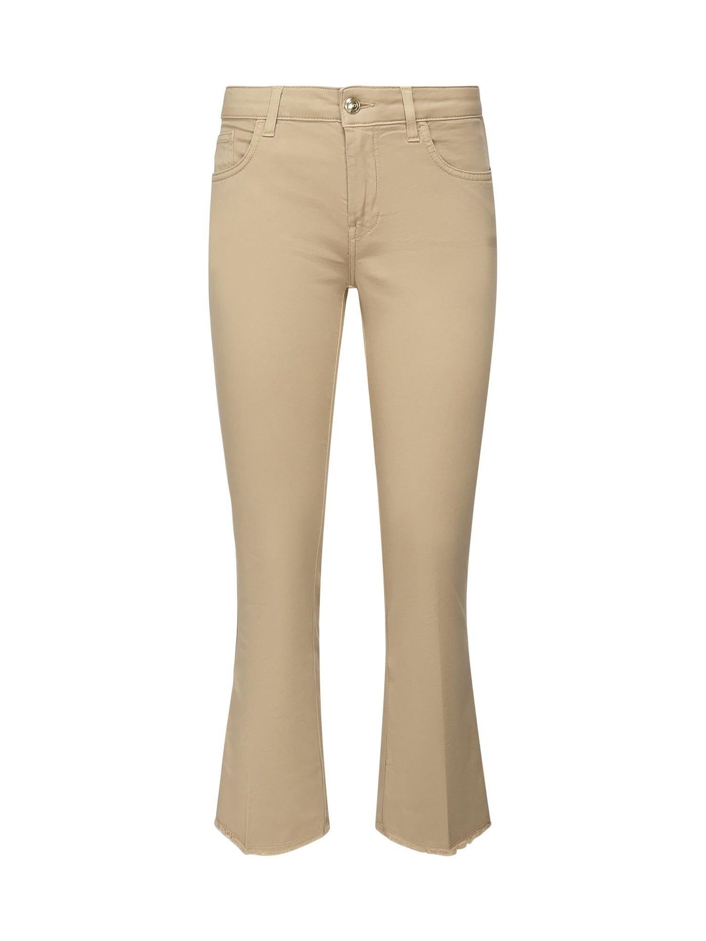 Jeans cropped in cotone