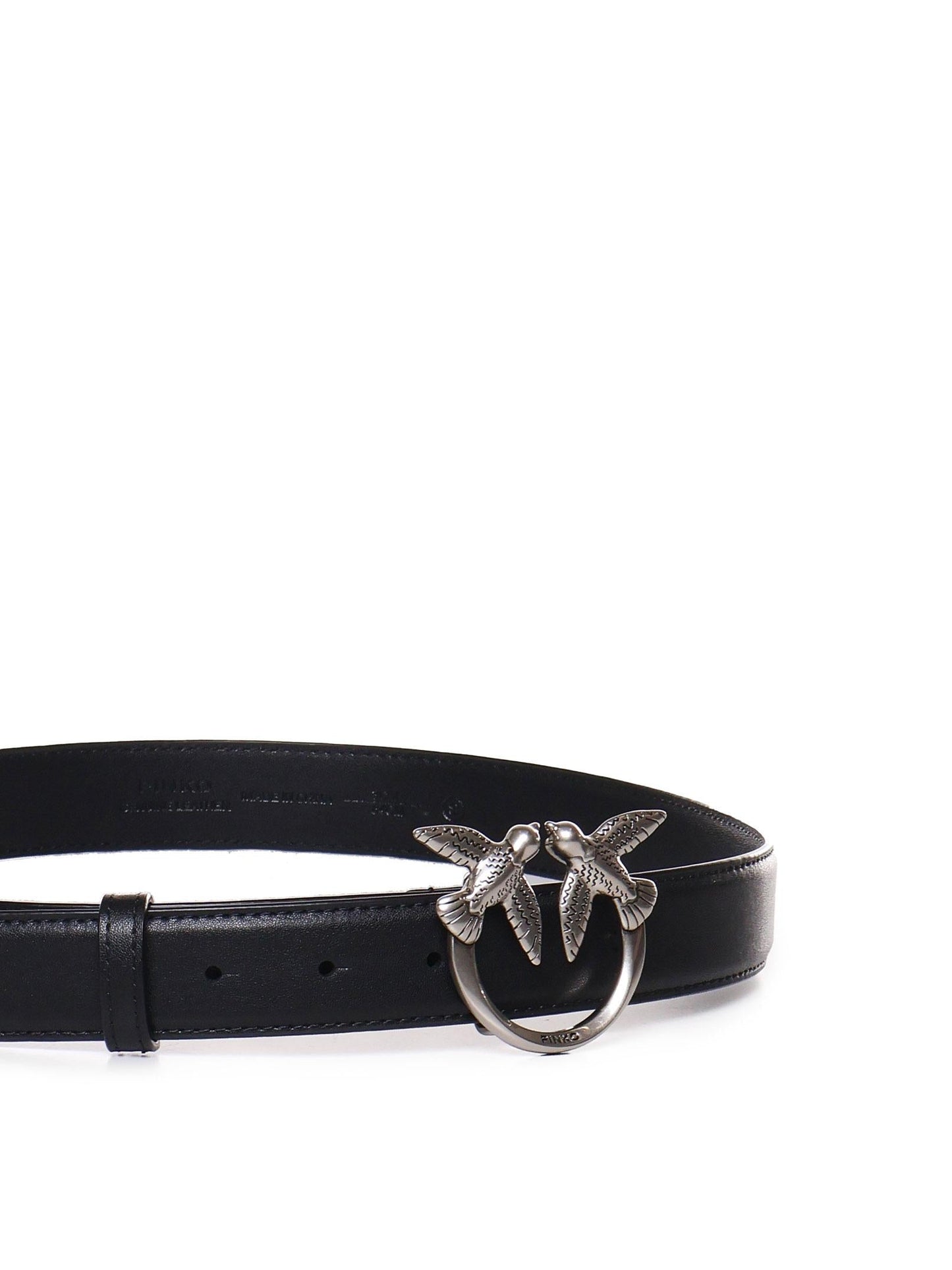 Cintura Love Birds in pelle