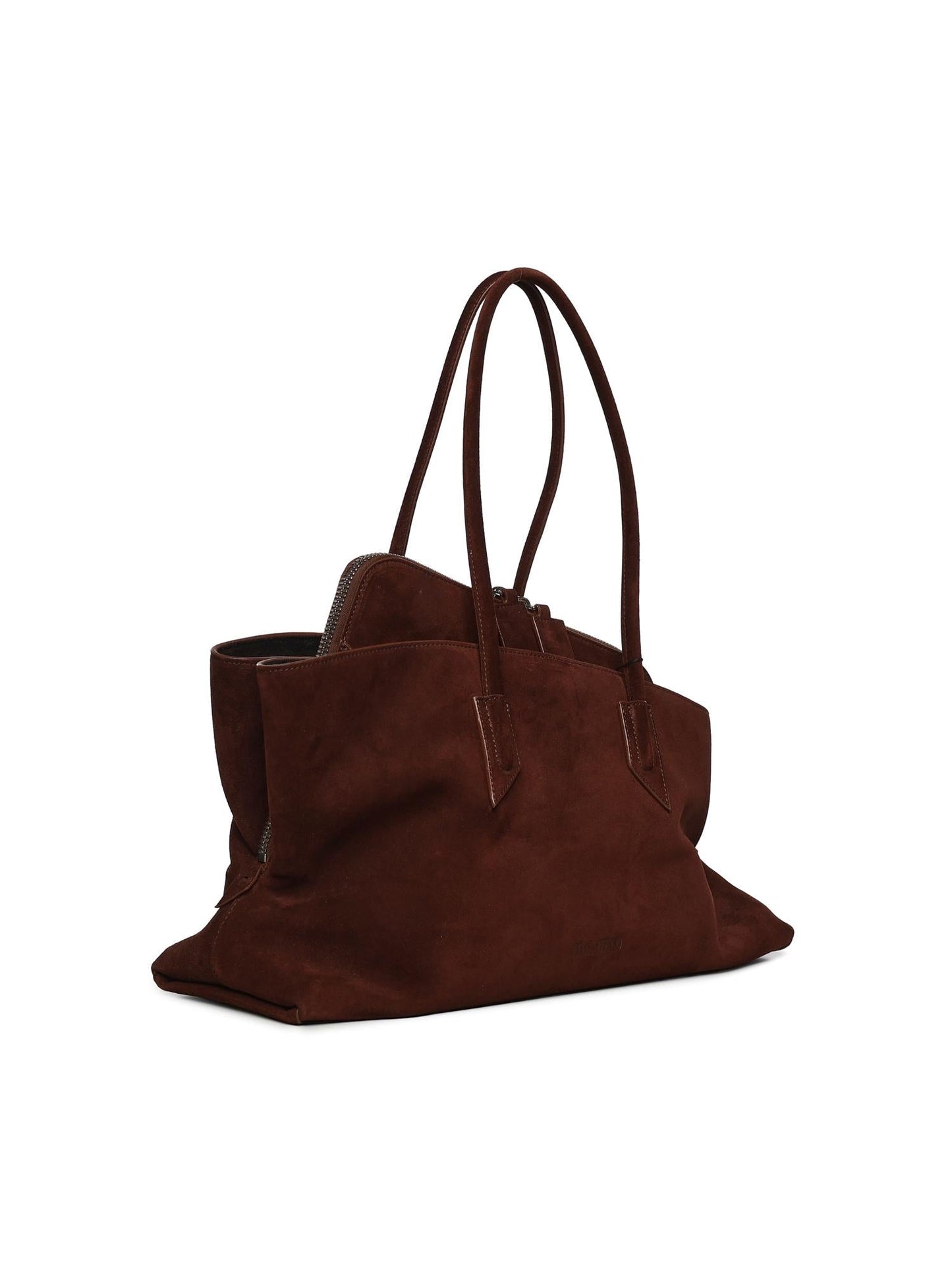 Borsa La Passeggiata Medium in suede