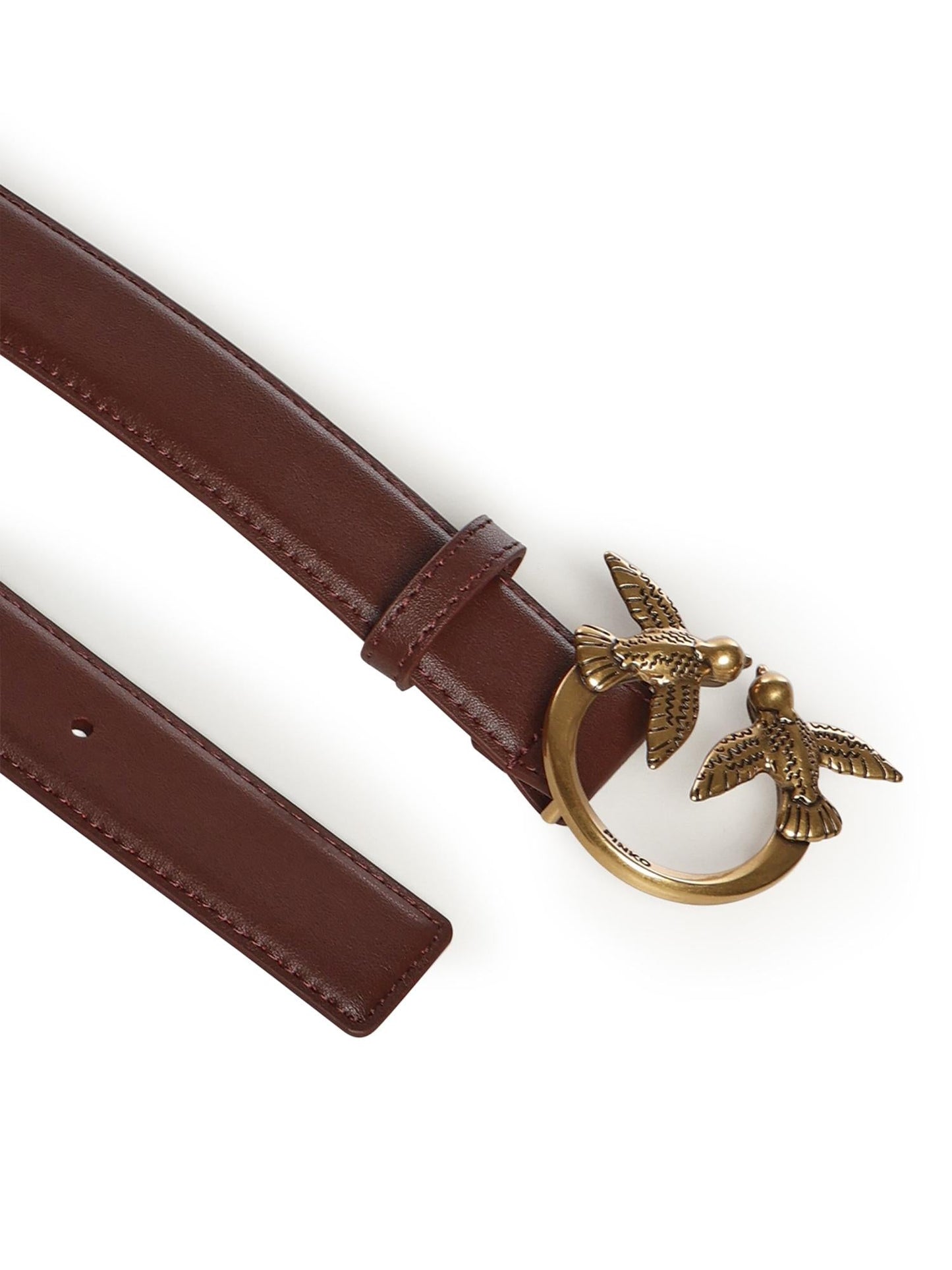 Cintura Love Birds in pelle
