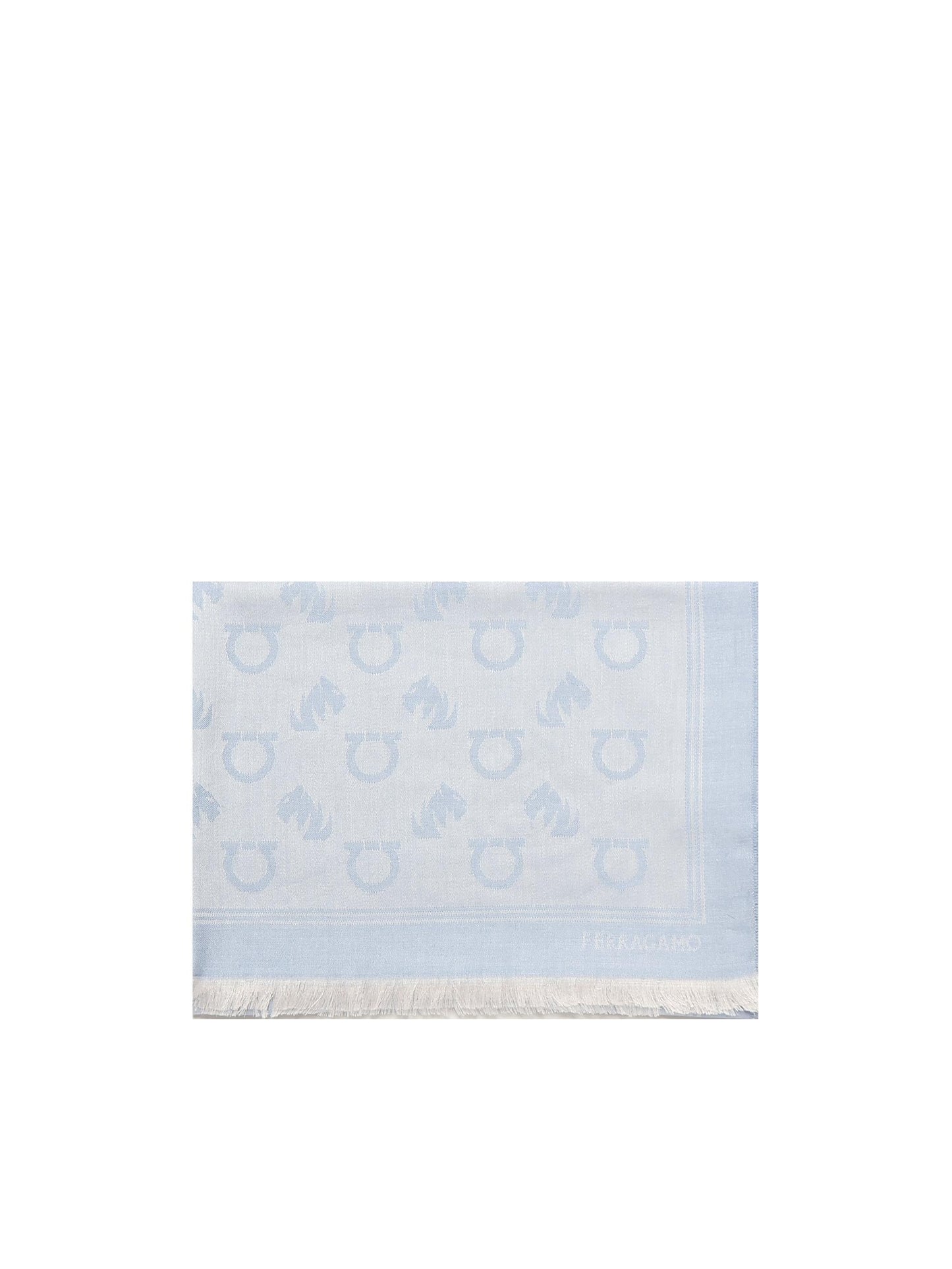 Stola jacquard Gancini Monogram
