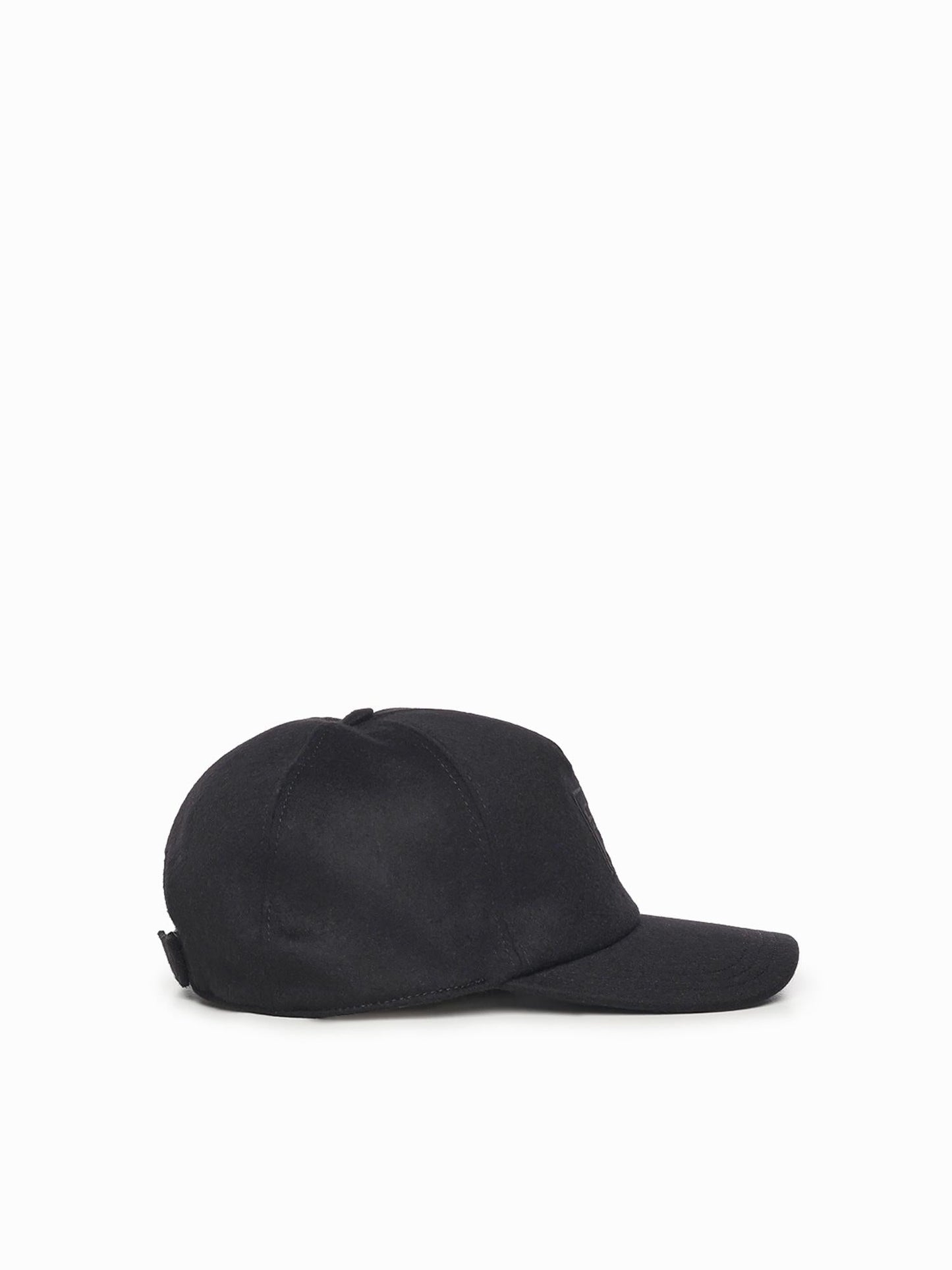 Baseball cap in lana e cashmere