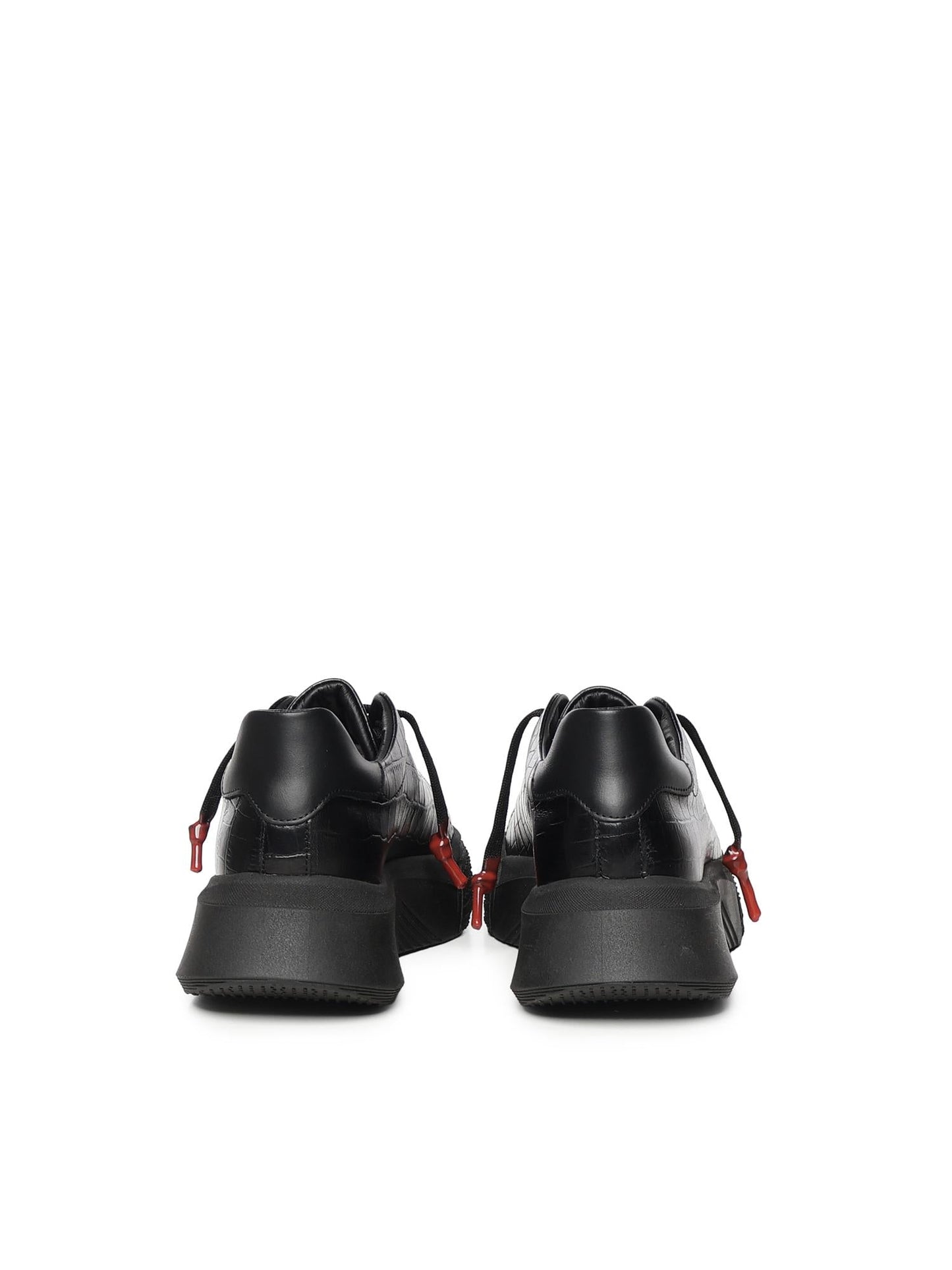 Sneaker Nemesis 2 Triple in pelle
