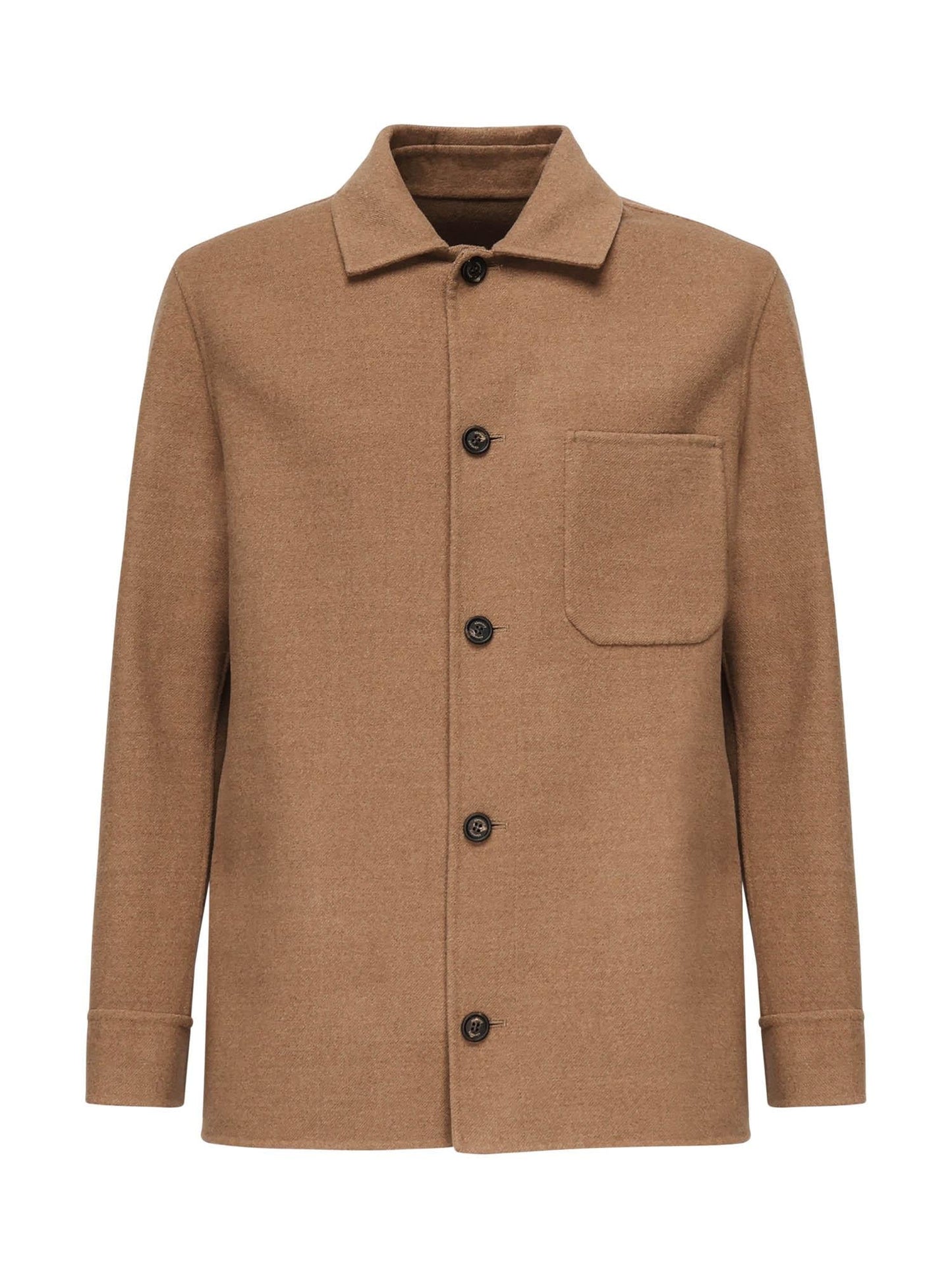 Overshirt in lana