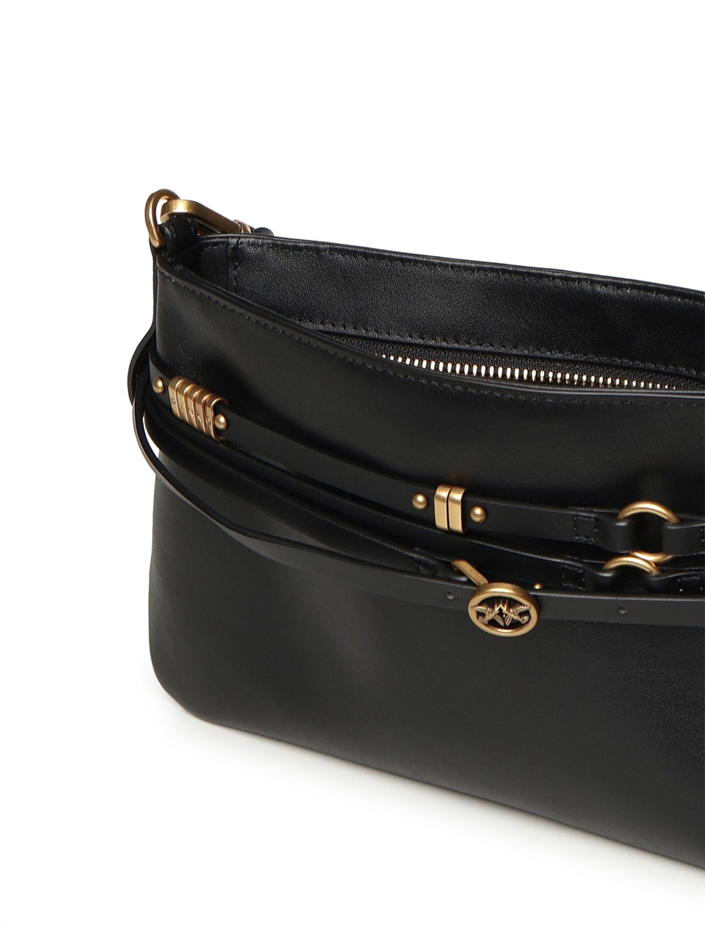 Borsa a spalla Belt Bag Mini in pelle