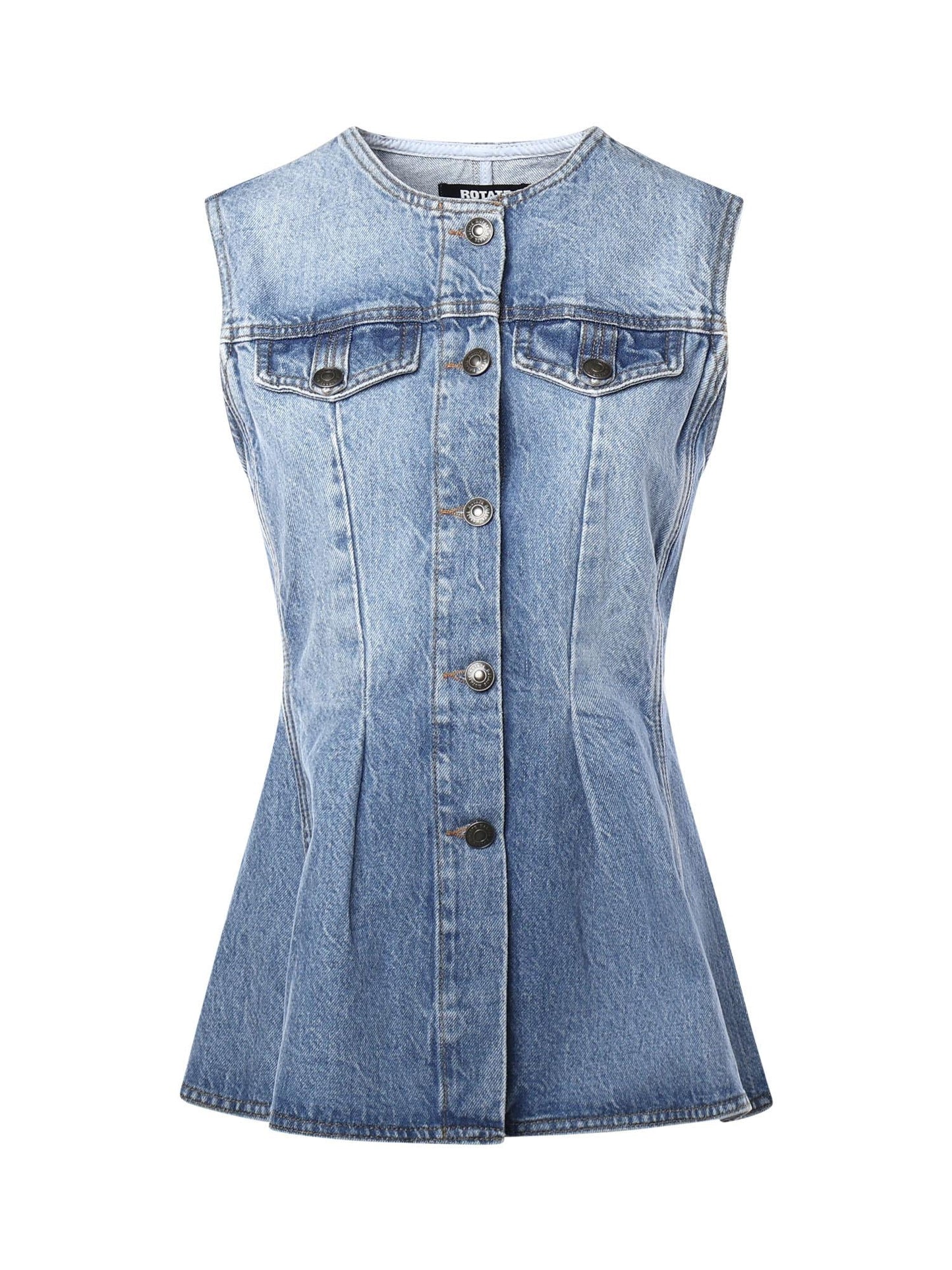Top in denim
