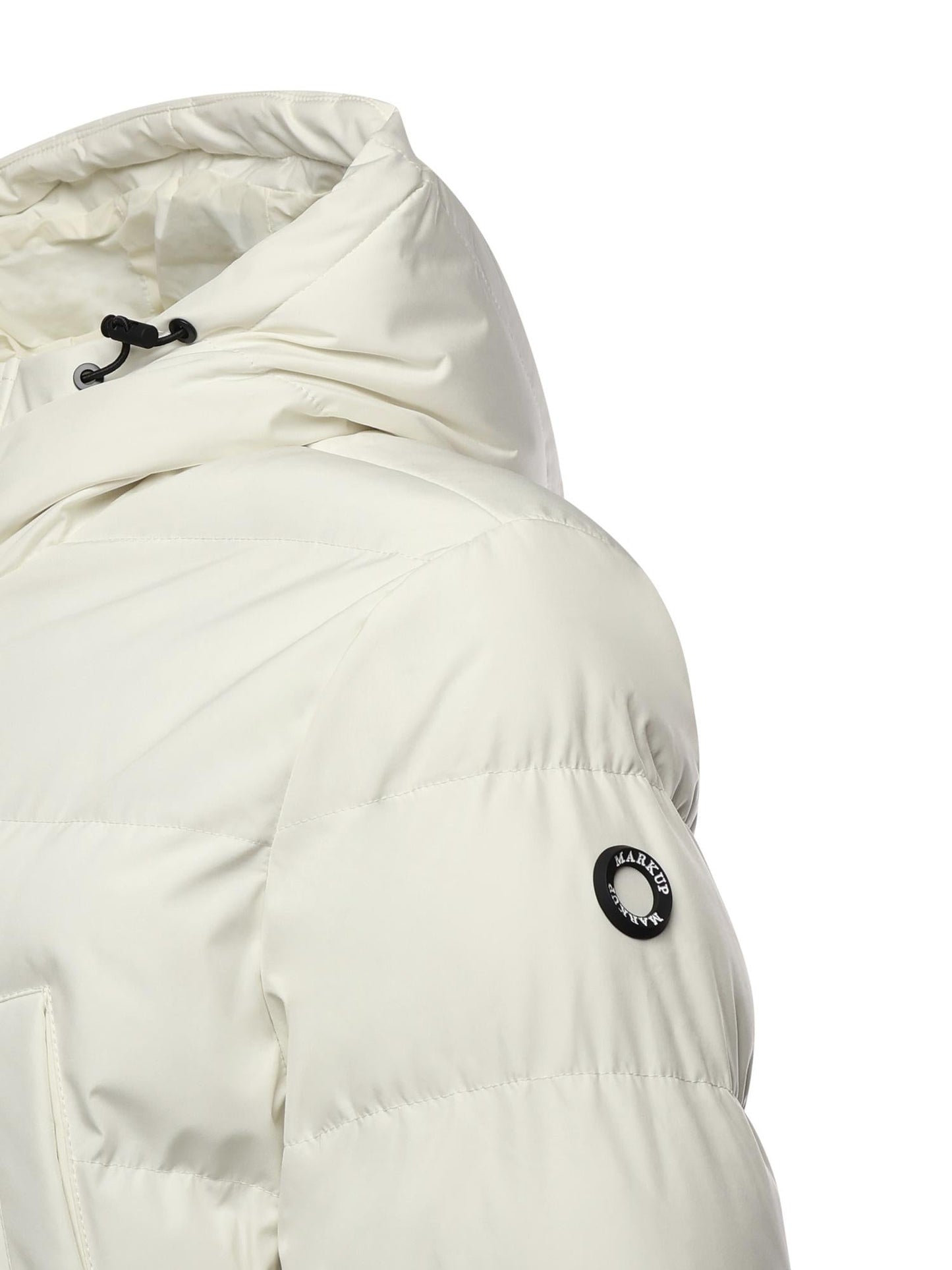 Long parka in microfibra