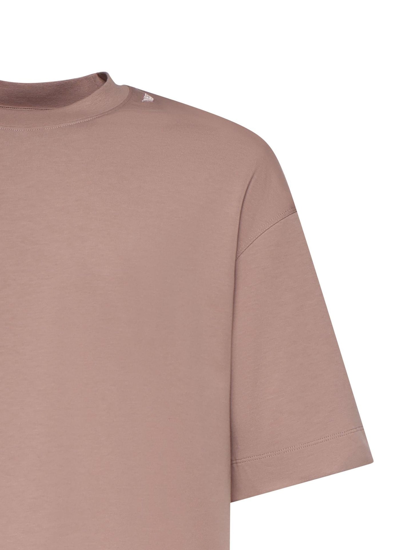 T-shirt in jersey con logo