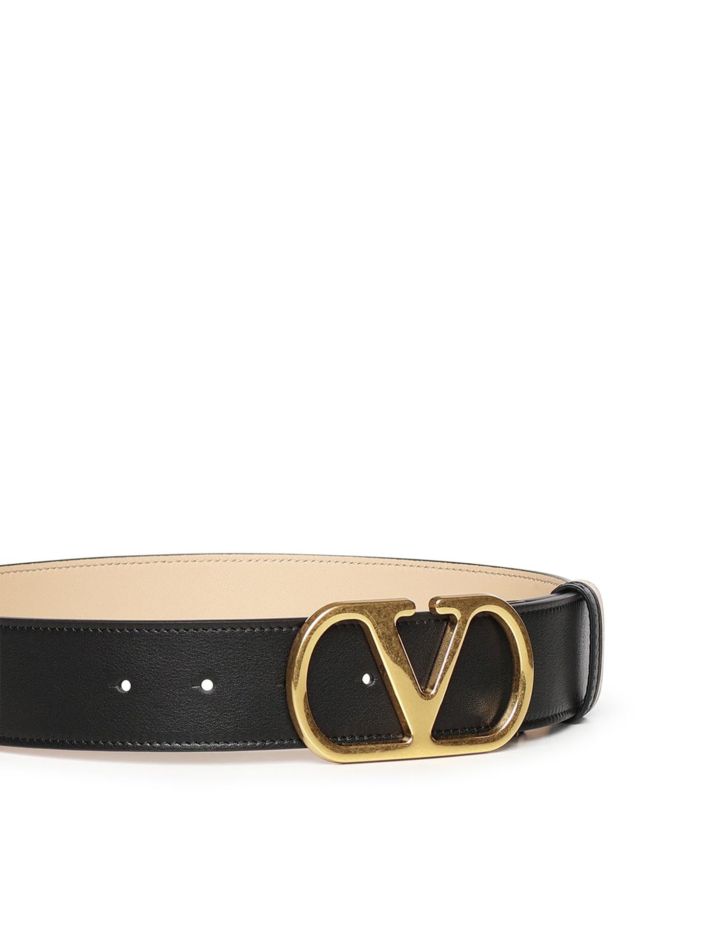 Cintura Vlogo Signature in vitello